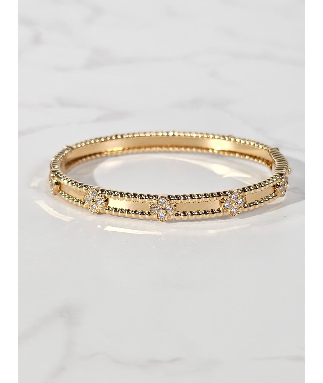 VAN CLEEF & ARPELS Золотой браслет из желтого золота, фото 4