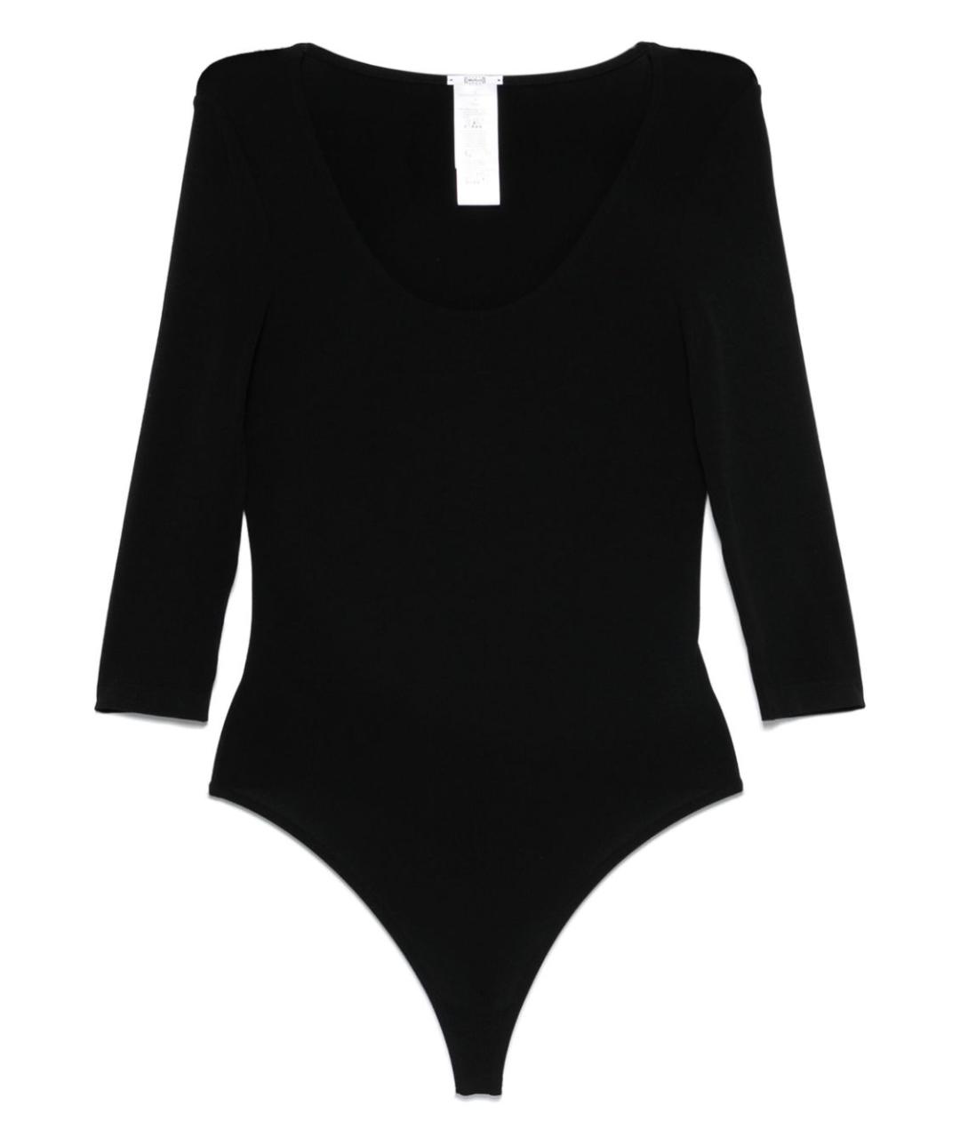 WOLFORD Черное боди, фото 1