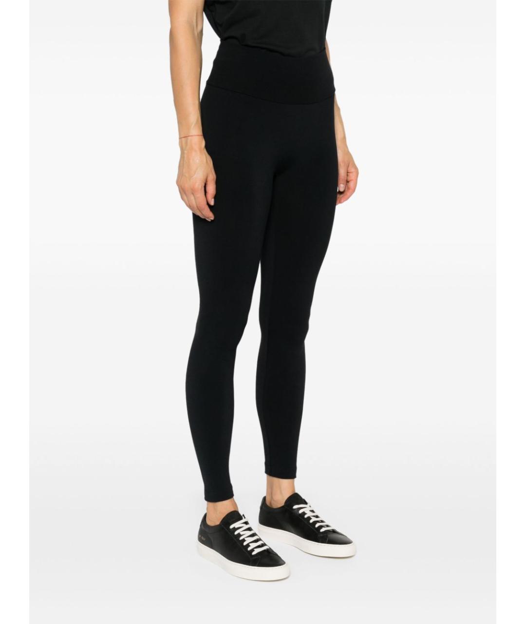 WOLFORD Черные полиэстеровые леггинсы и велосипедки, фото 2