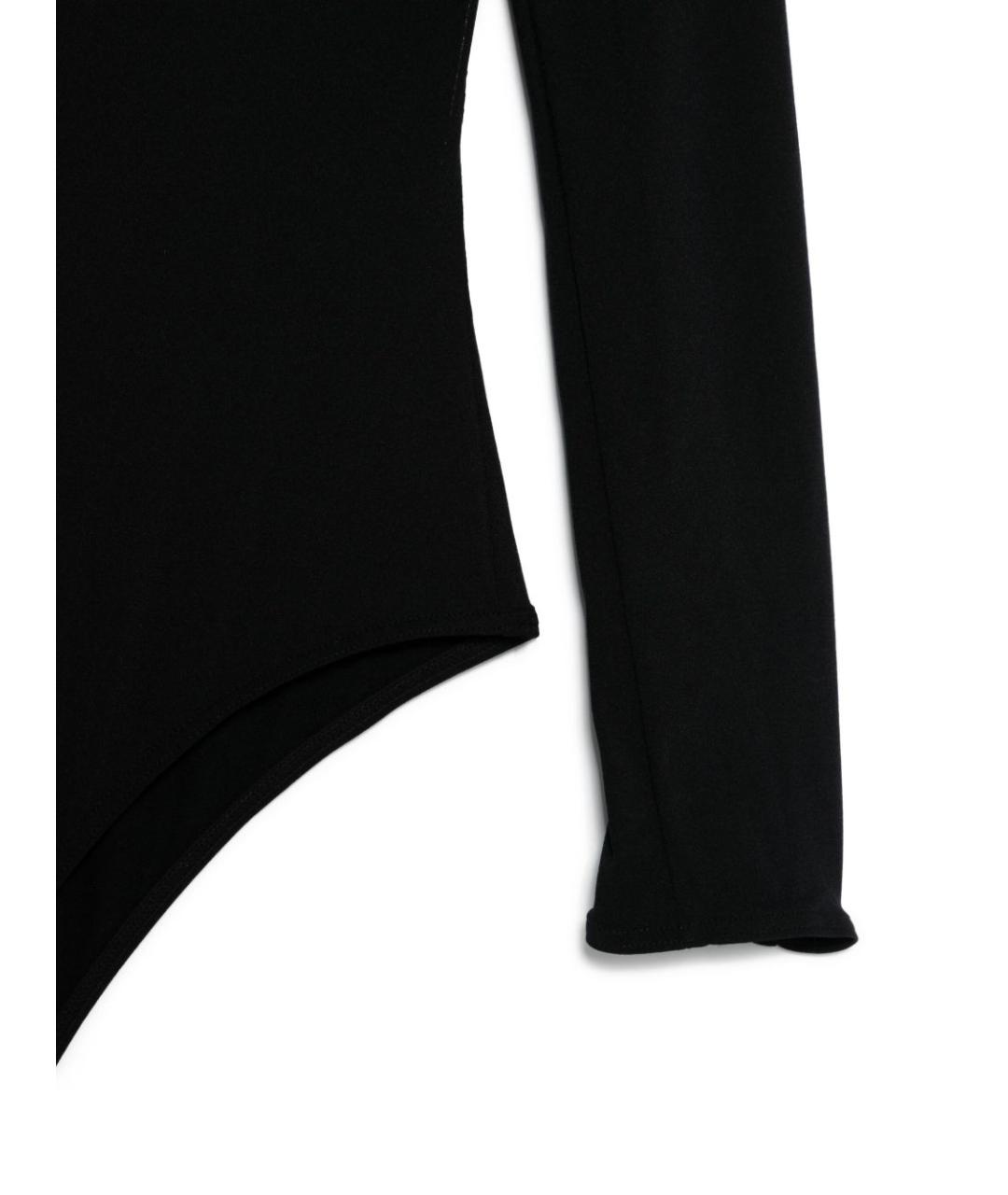 WOLFORD Черное полиэстеровое боди, фото 2