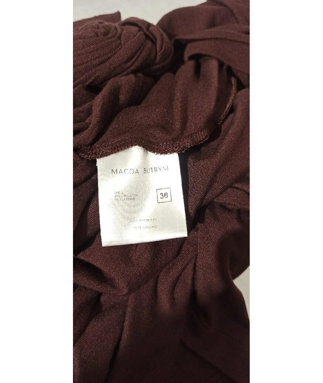 MAGDA BUTRYM Коричневая футболка, фото 6
