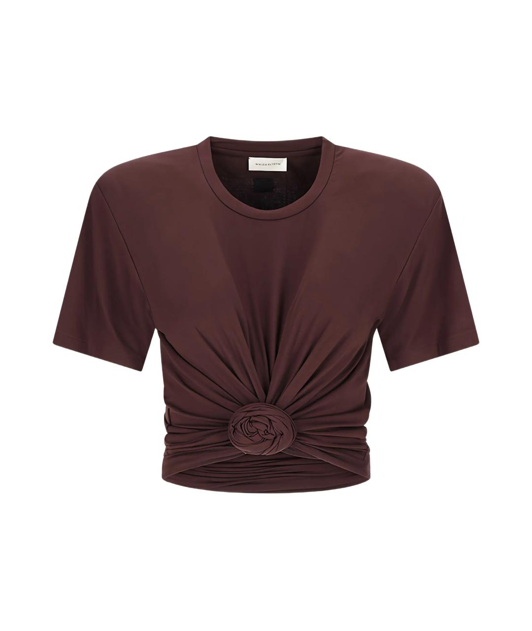 MAGDA BUTRYM Коричневая футболка, фото 1