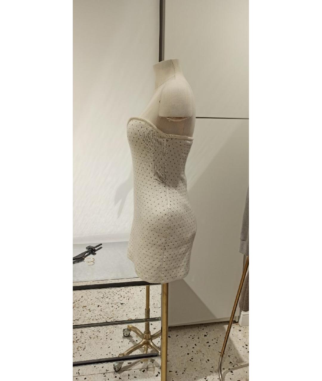 MAGDA BUTRYM Бежевое шерстяное платье, фото 2