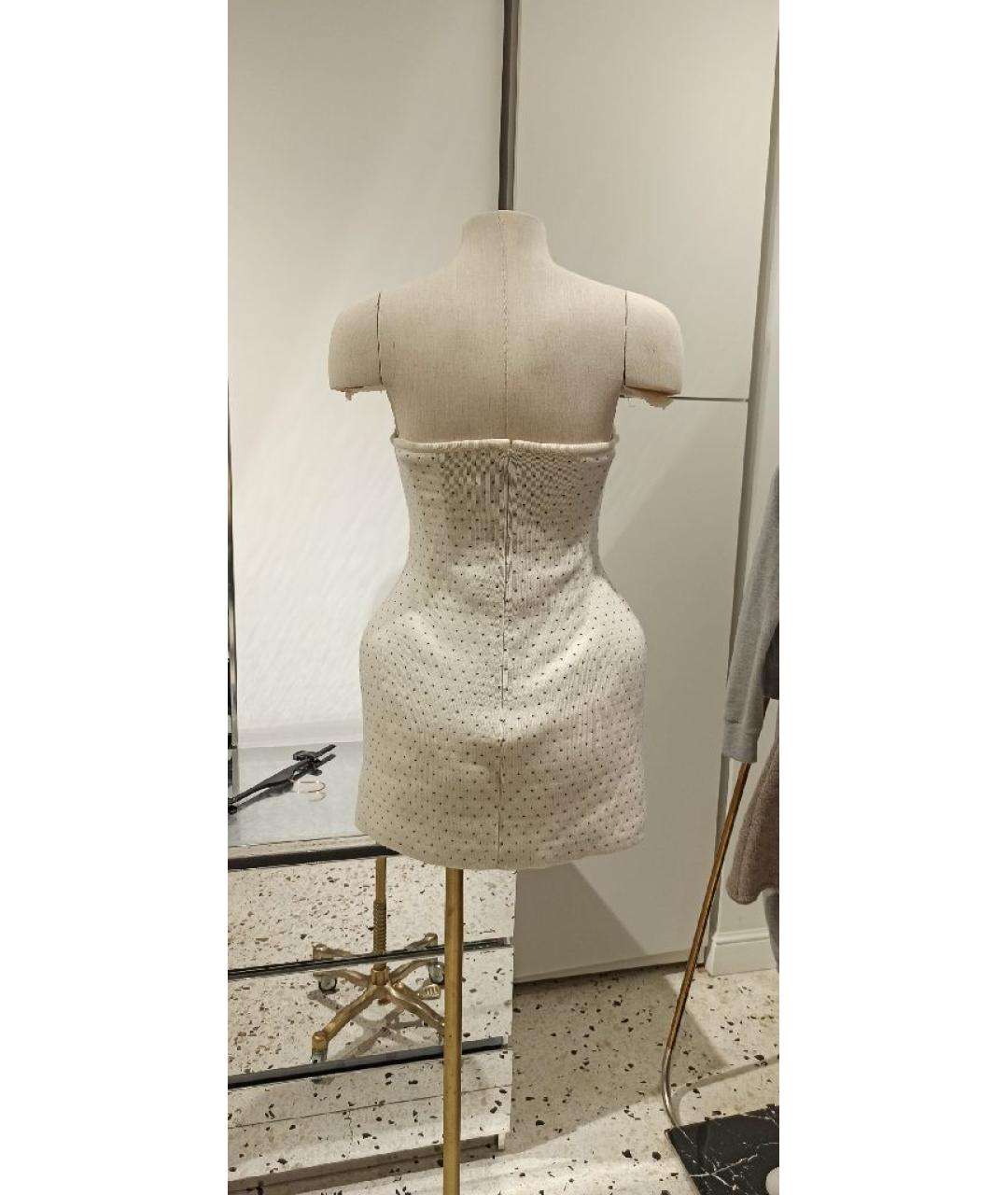 MAGDA BUTRYM Бежевое шерстяное платье, фото 3