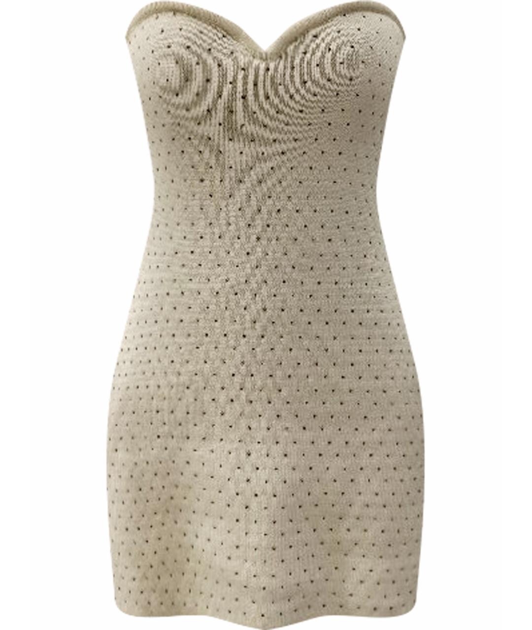 MAGDA BUTRYM Бежевое шерстяное платье, фото 1