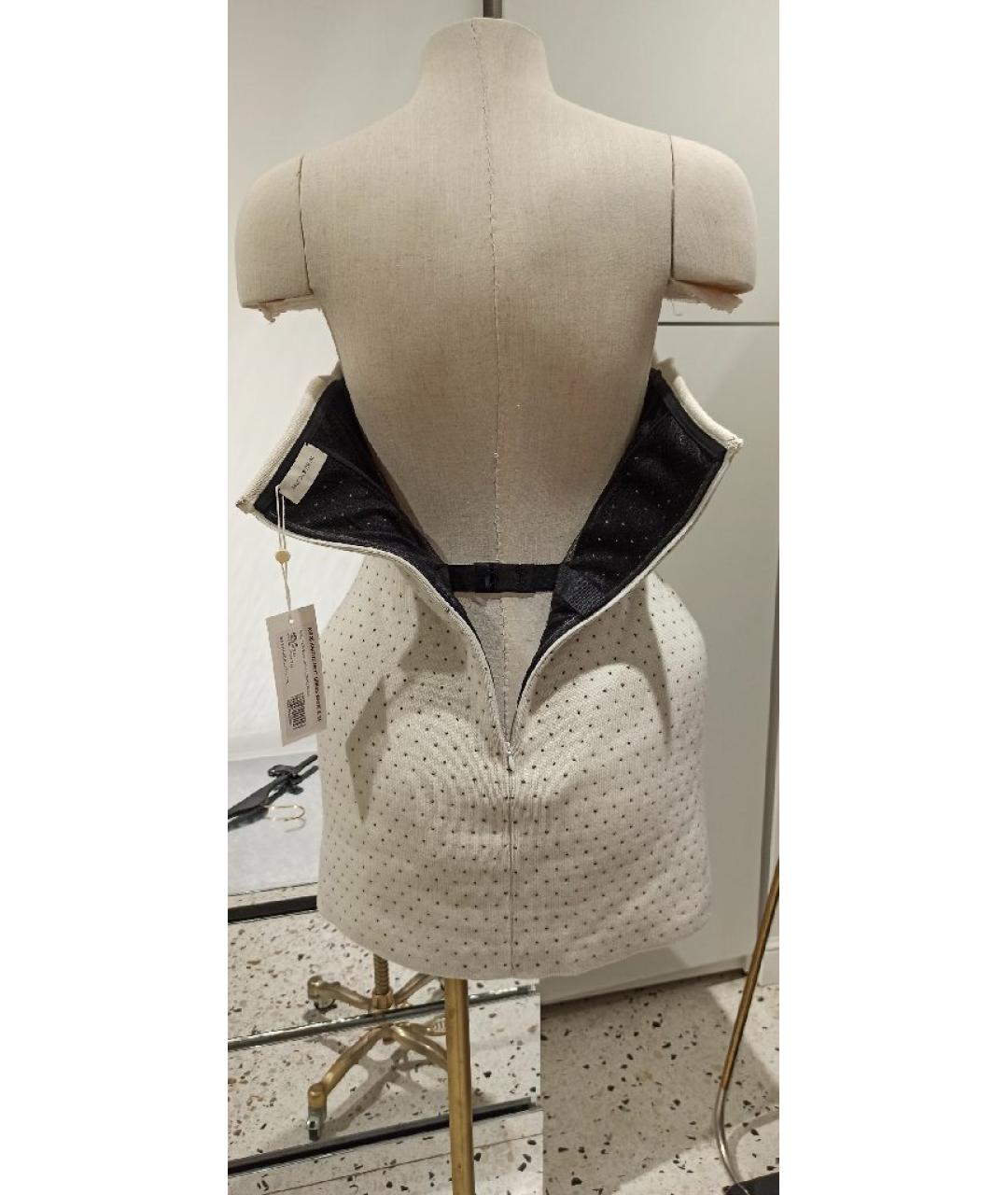 MAGDA BUTRYM Бежевое шерстяное платье, фото 4