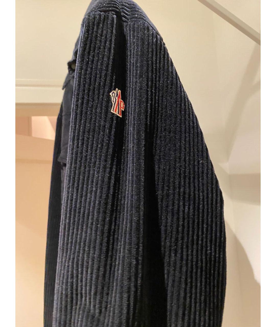 MONCLER Черная хлопковая куртка, фото 3