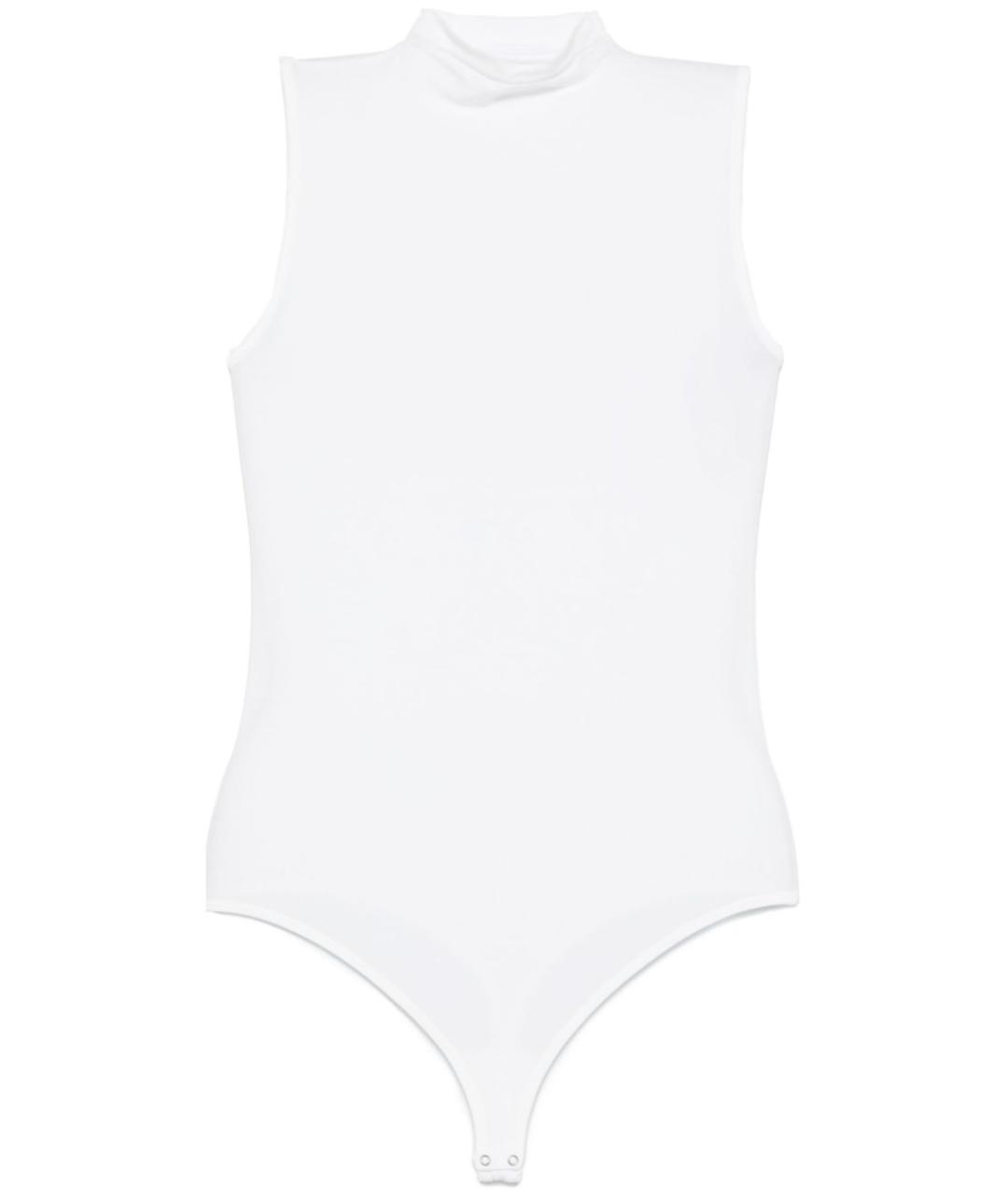 WOLFORD Белое полиэстеровое боди, фото 1