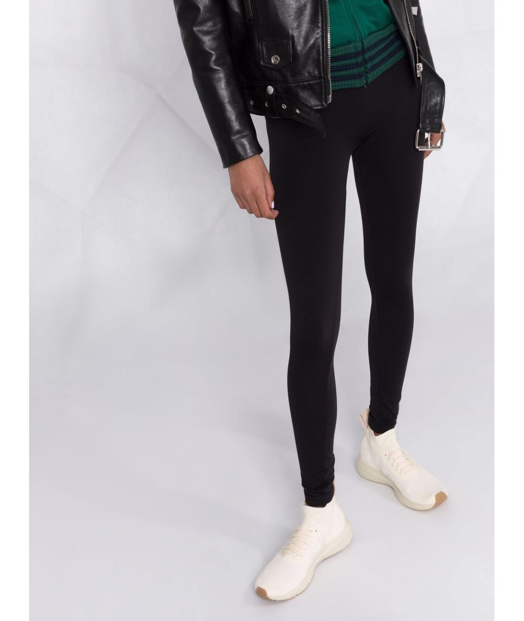 WOLFORD Черные полиамидовые леггинсы и велосипедки, фото 3