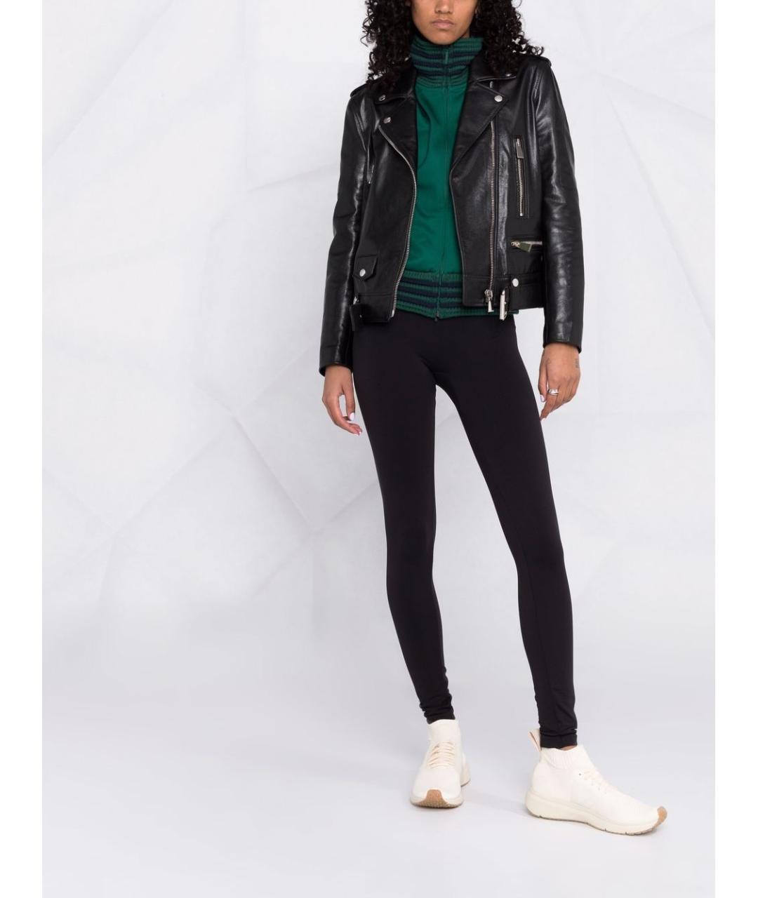 WOLFORD Черные полиамидовые леггинсы и велосипедки, фото 5