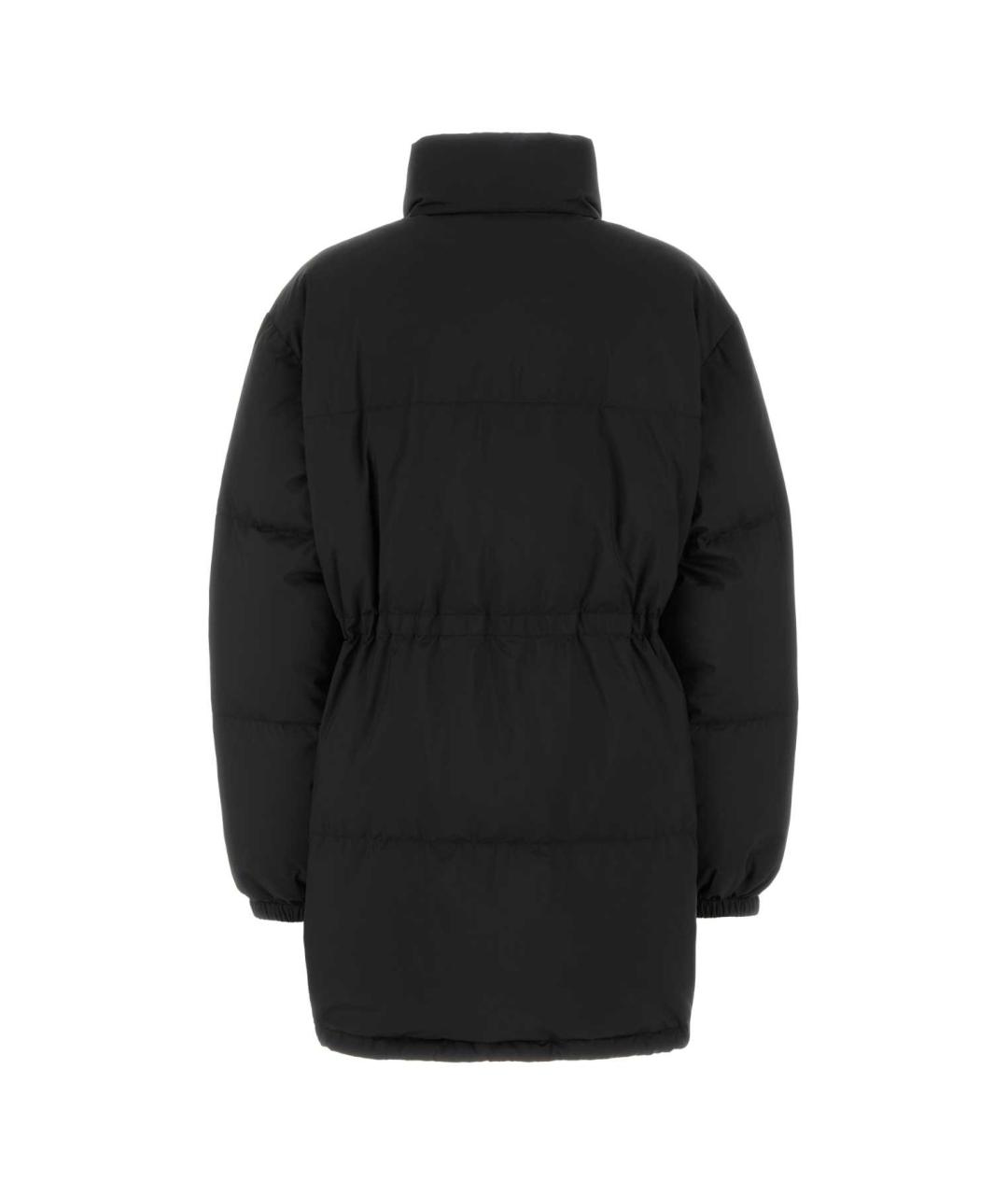 MIU MIU Черный полиэстеровый пуховик, фото 2