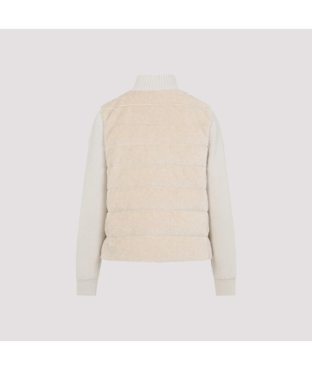 MONCLER Бежевая куртка, фото 2