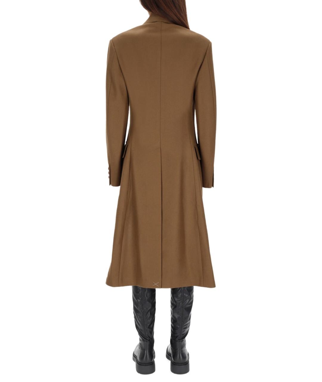 VIVIENNE WESTWOOD Коричневое шерстяное пальто, фото 4