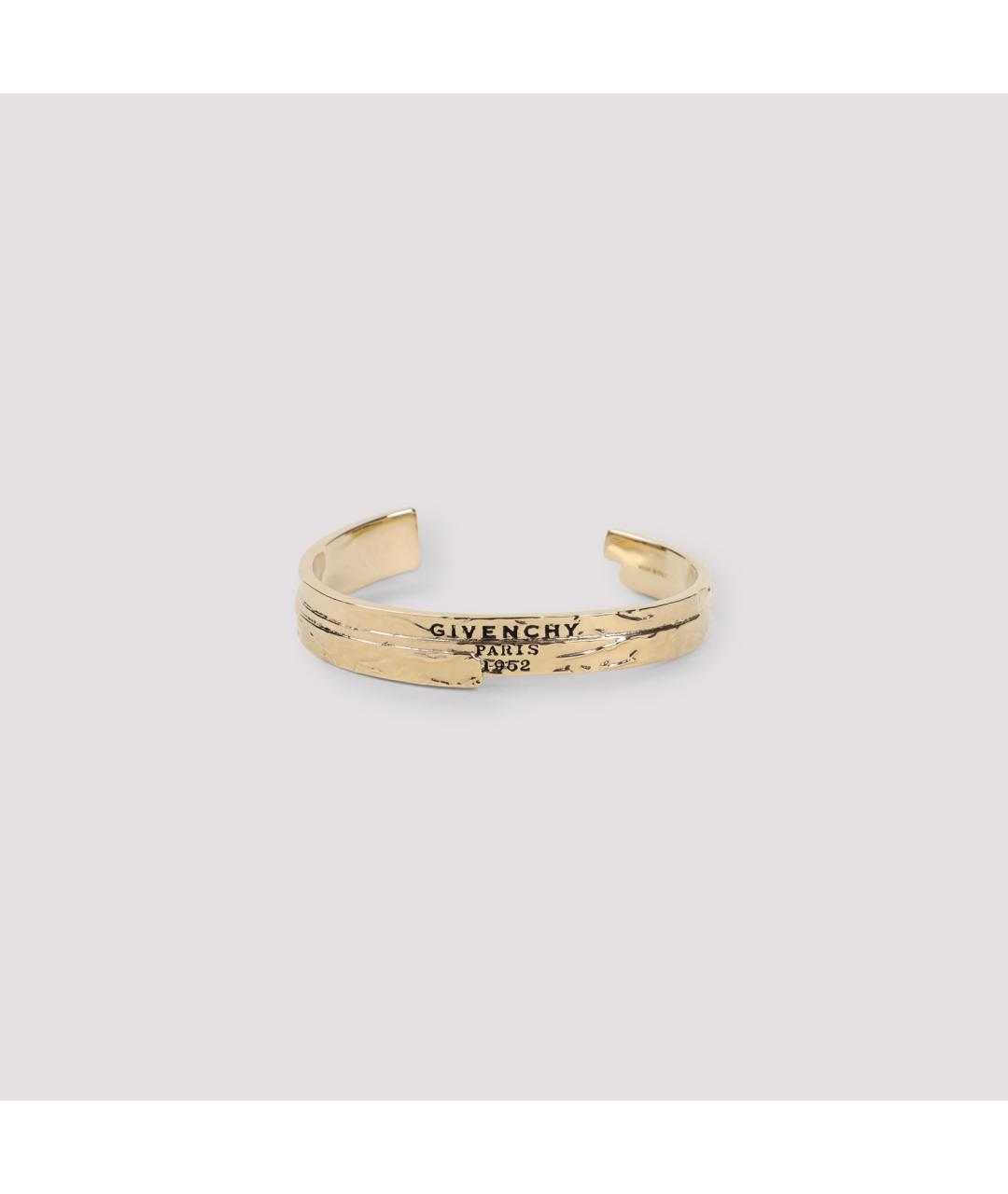 GIVENCHY Золотой латунный браслет, фото 2
