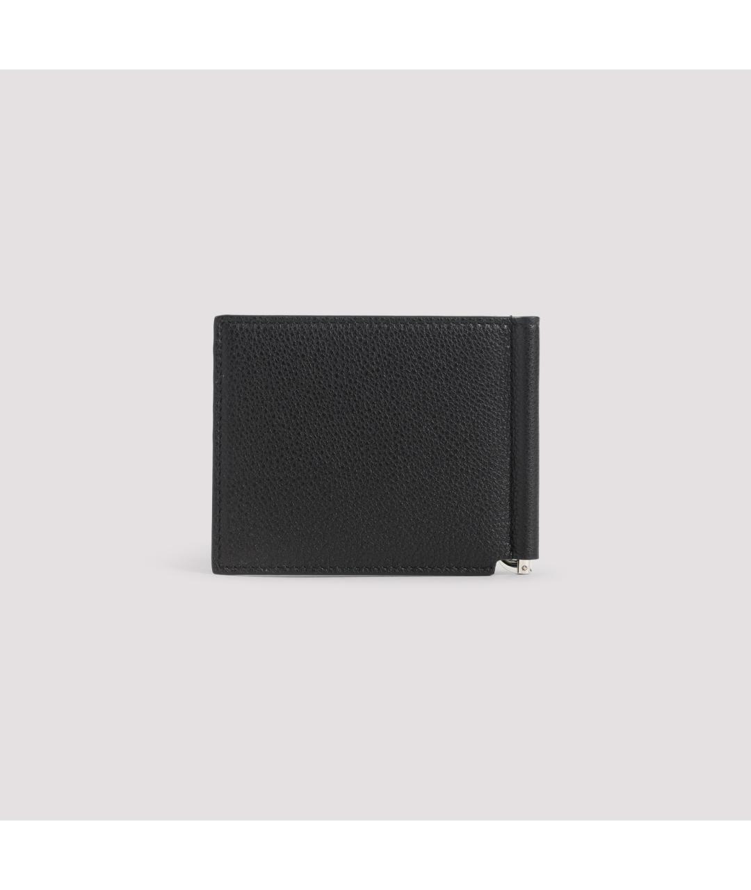 GIVENCHY Черный кожаный кошелек, фото 2