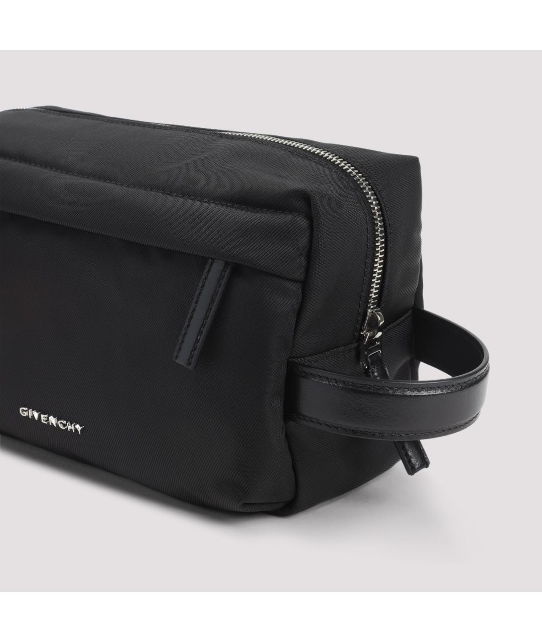 GIVENCHY Черная синтетическая барсетка, фото 3