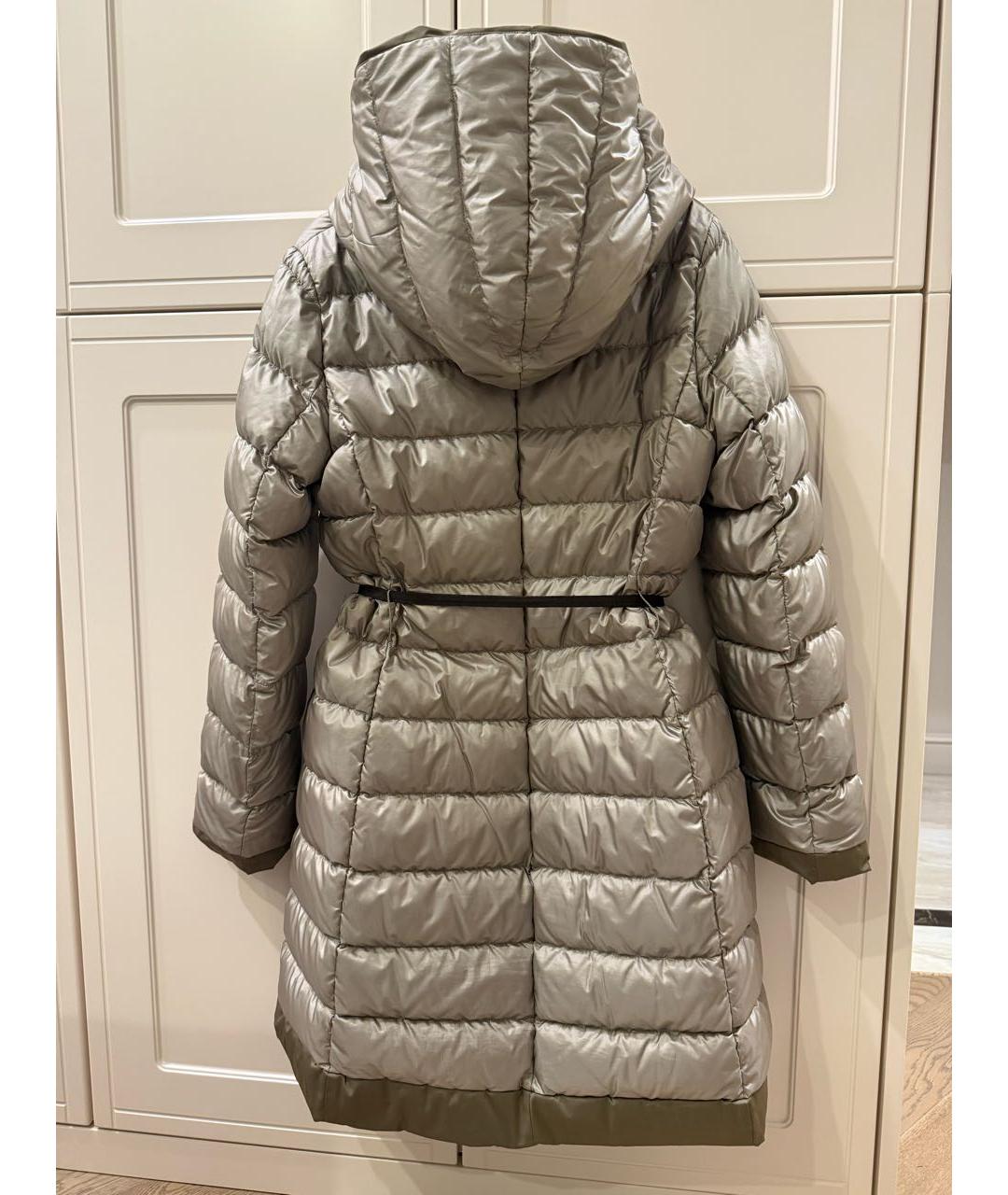 WEEKEND MAX MARA Бежевый полиэстеровый пуховик, фото 2