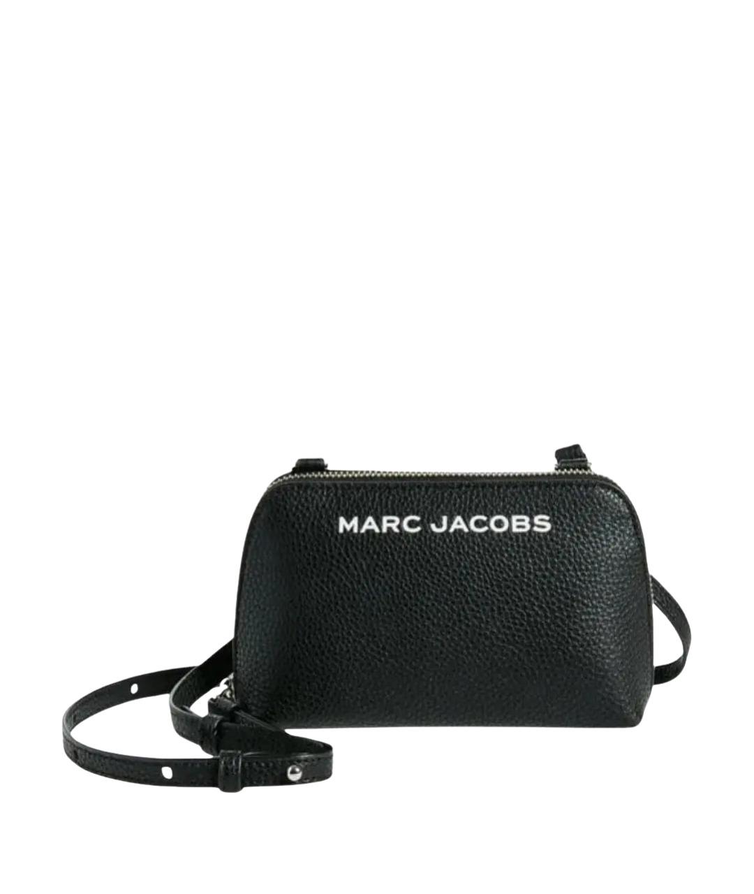 MARC BY MARC JACOBS Черная кожаная сумка через плечо, фото 1