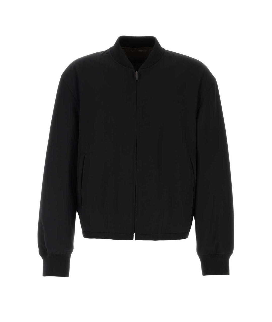 THE ROW Черная шерстяная куртка, фото 1