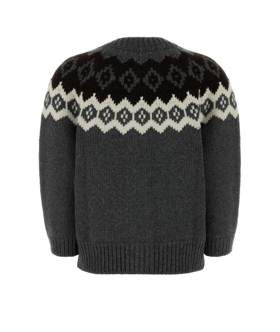 PRADA Мульти шерстяной кардиган, фото 2