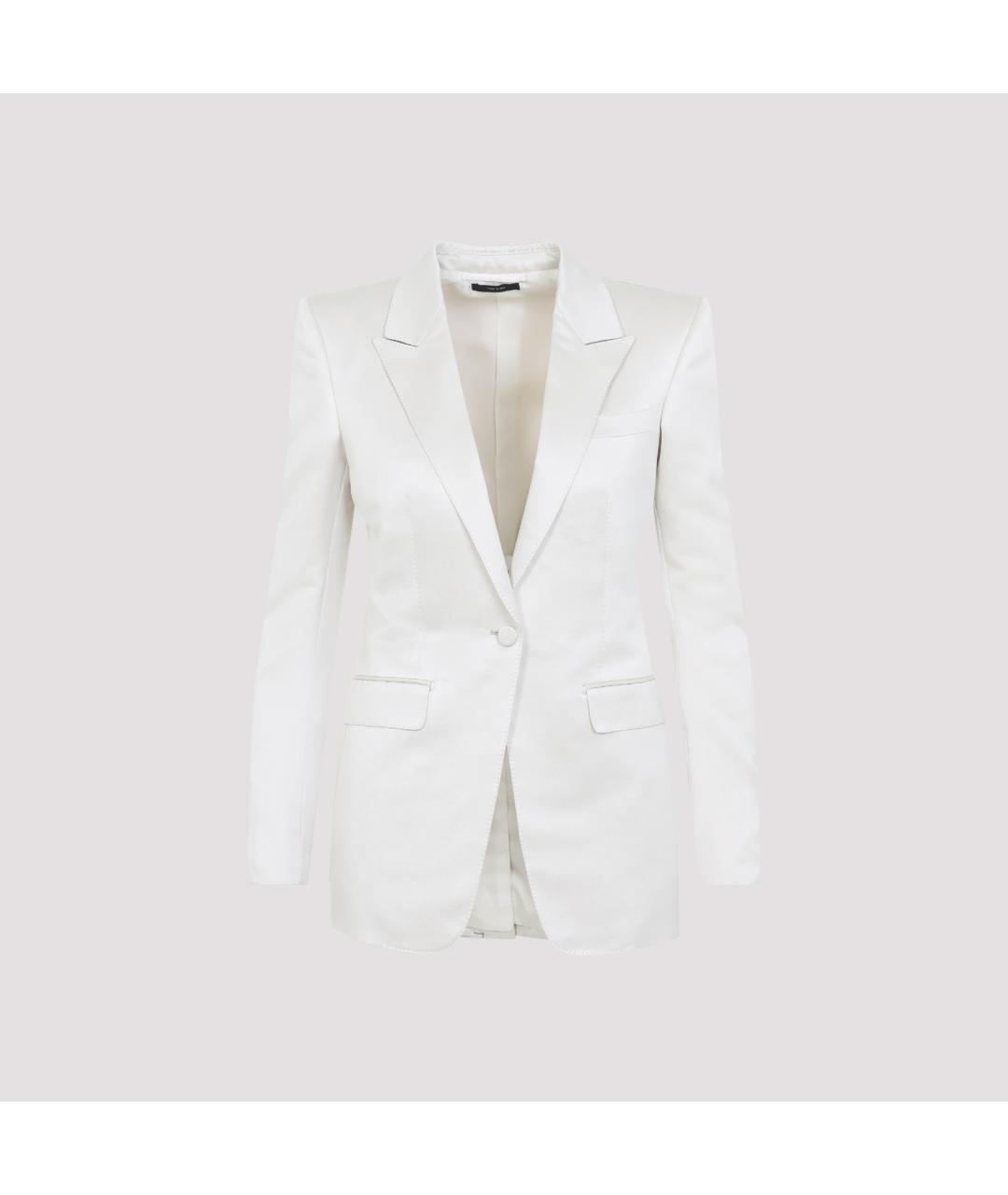 TOM FORD Бежевый хлопковый жакет/пиджак, фото 2