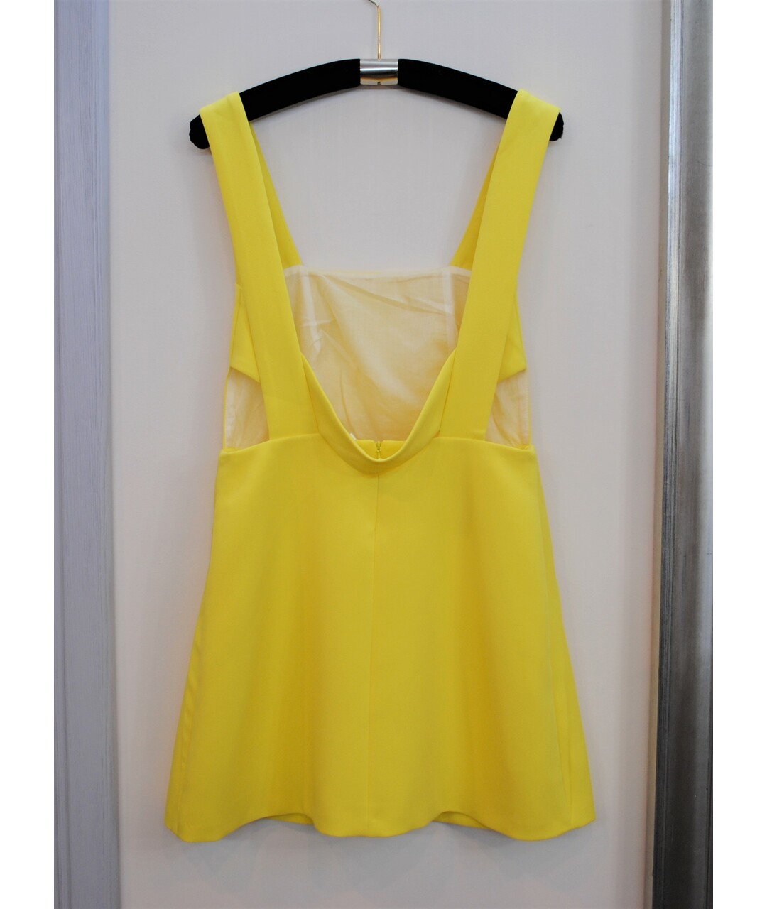 BA&SH Желтое полиэстеровое повседневное платье, фото 2