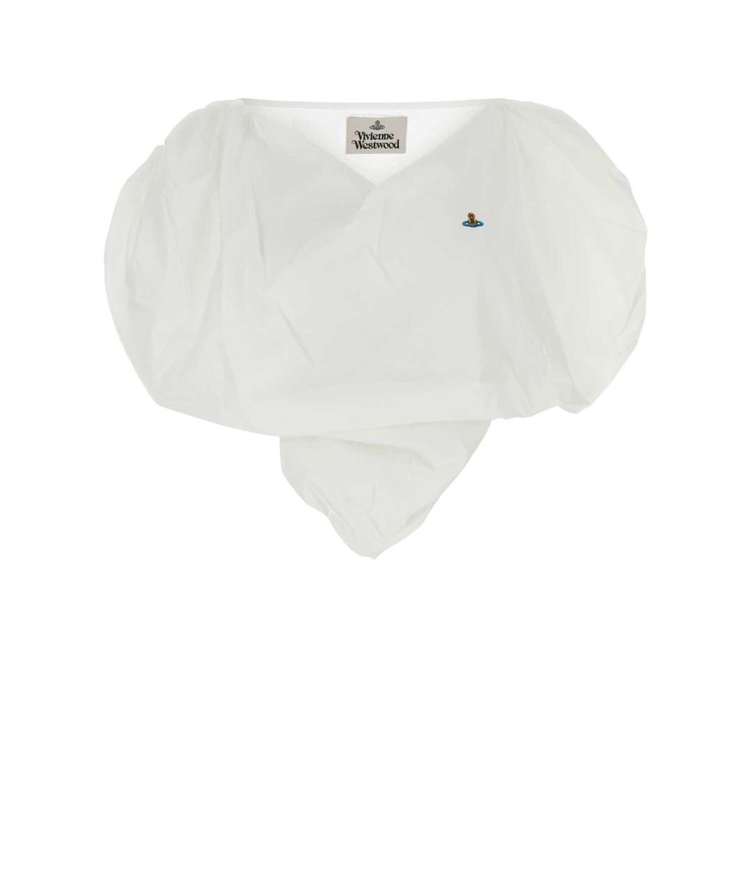 VIVIENNE WESTWOOD Белая хлопковая майка, фото 1