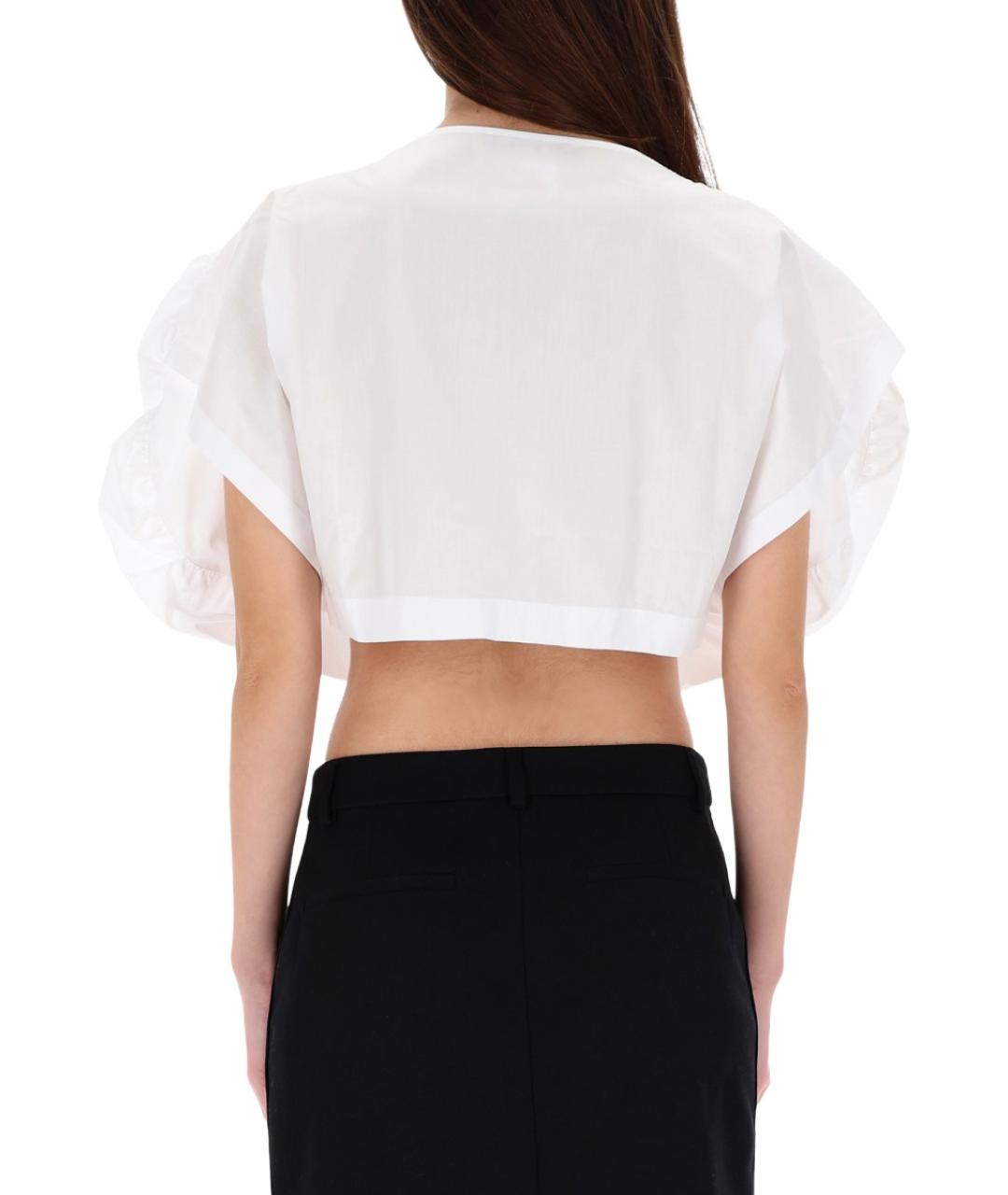 VIVIENNE WESTWOOD Белая хлопковая майка, фото 3