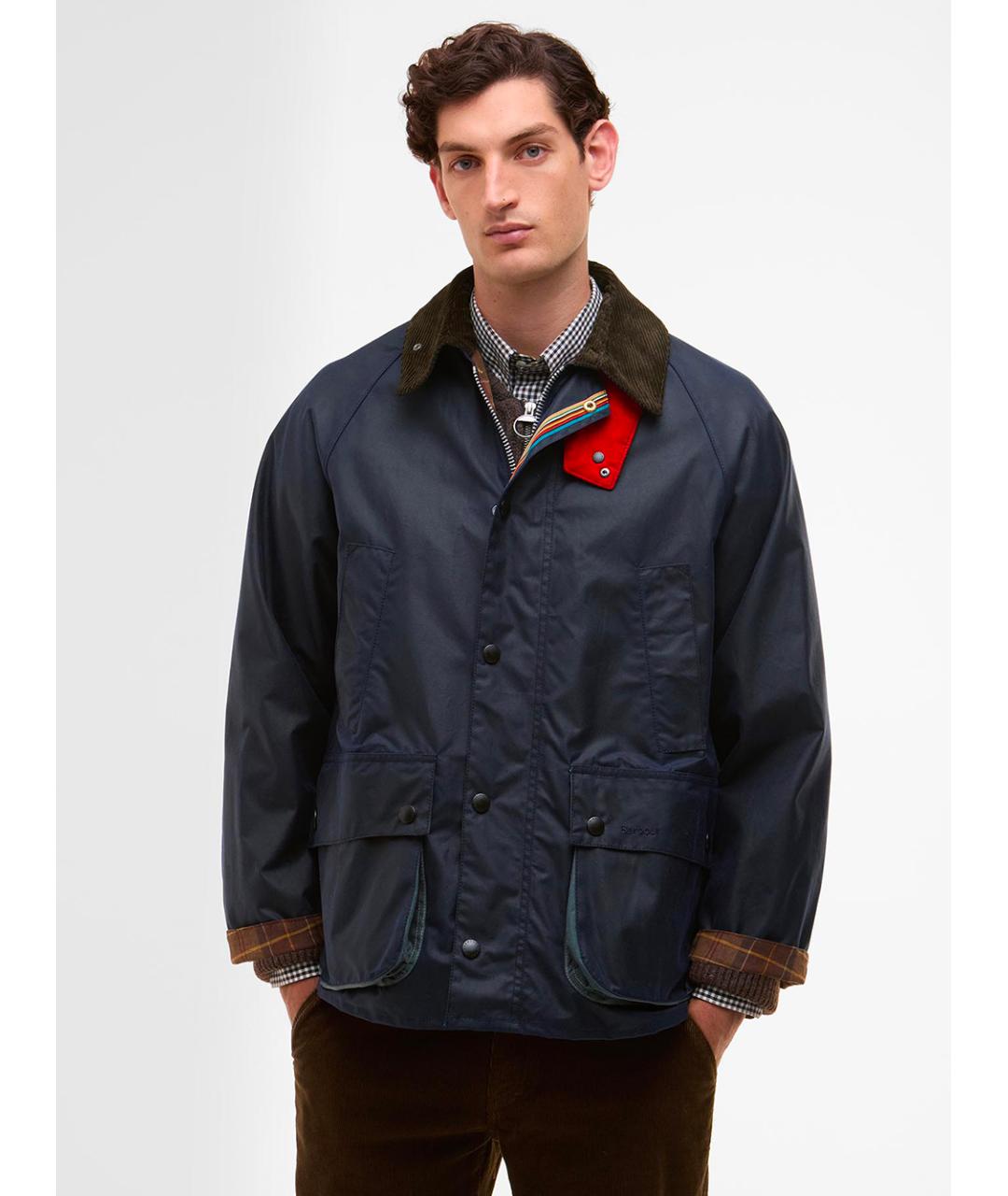 BARBOUR Синяя хлопковая куртка, фото 2