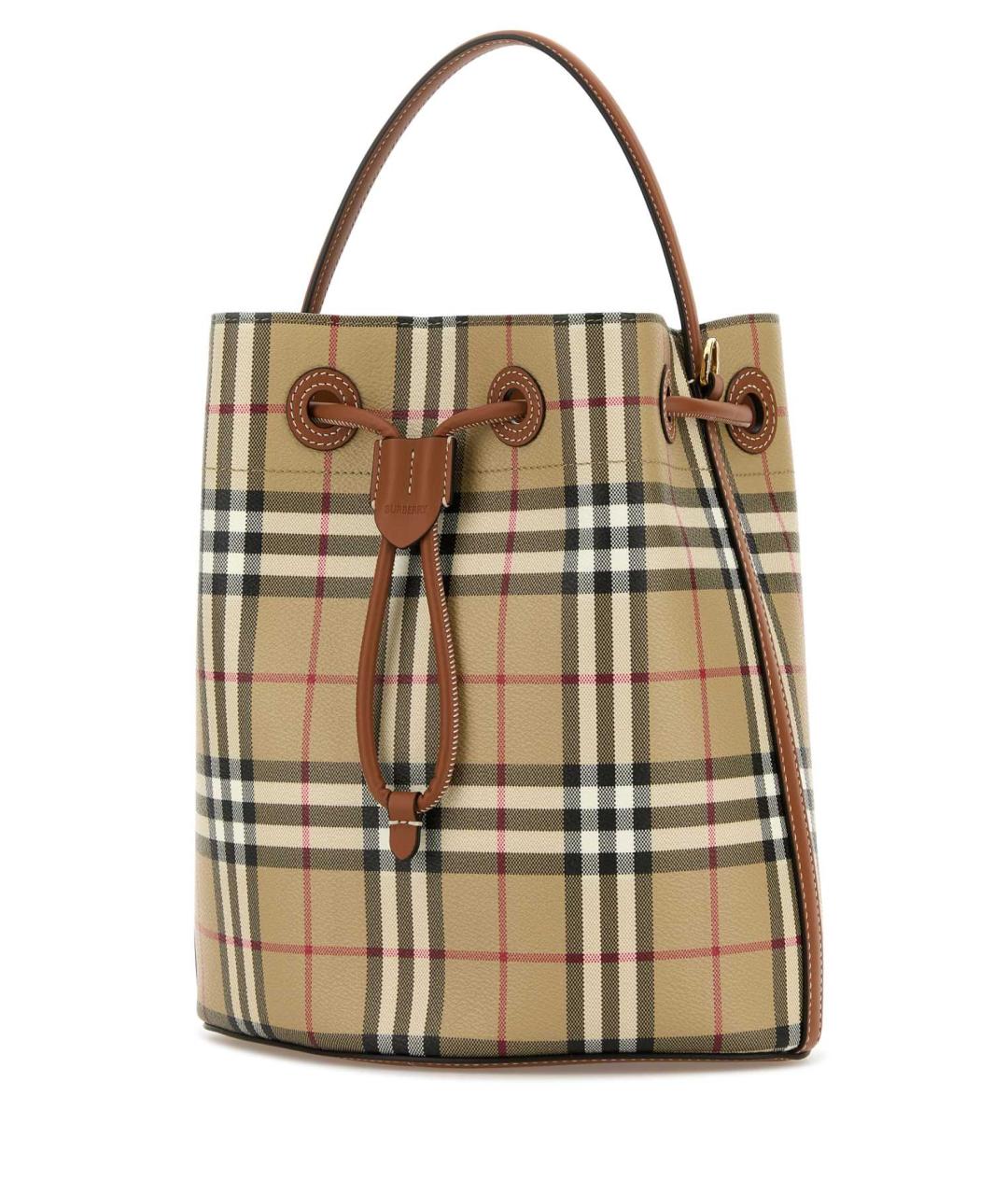 BURBERRY Мульти тканевая сумка с короткими ручками, фото 2