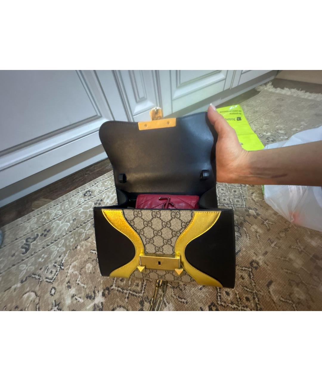 GUCCI Мульти кожаная сумка через плечо, фото 7