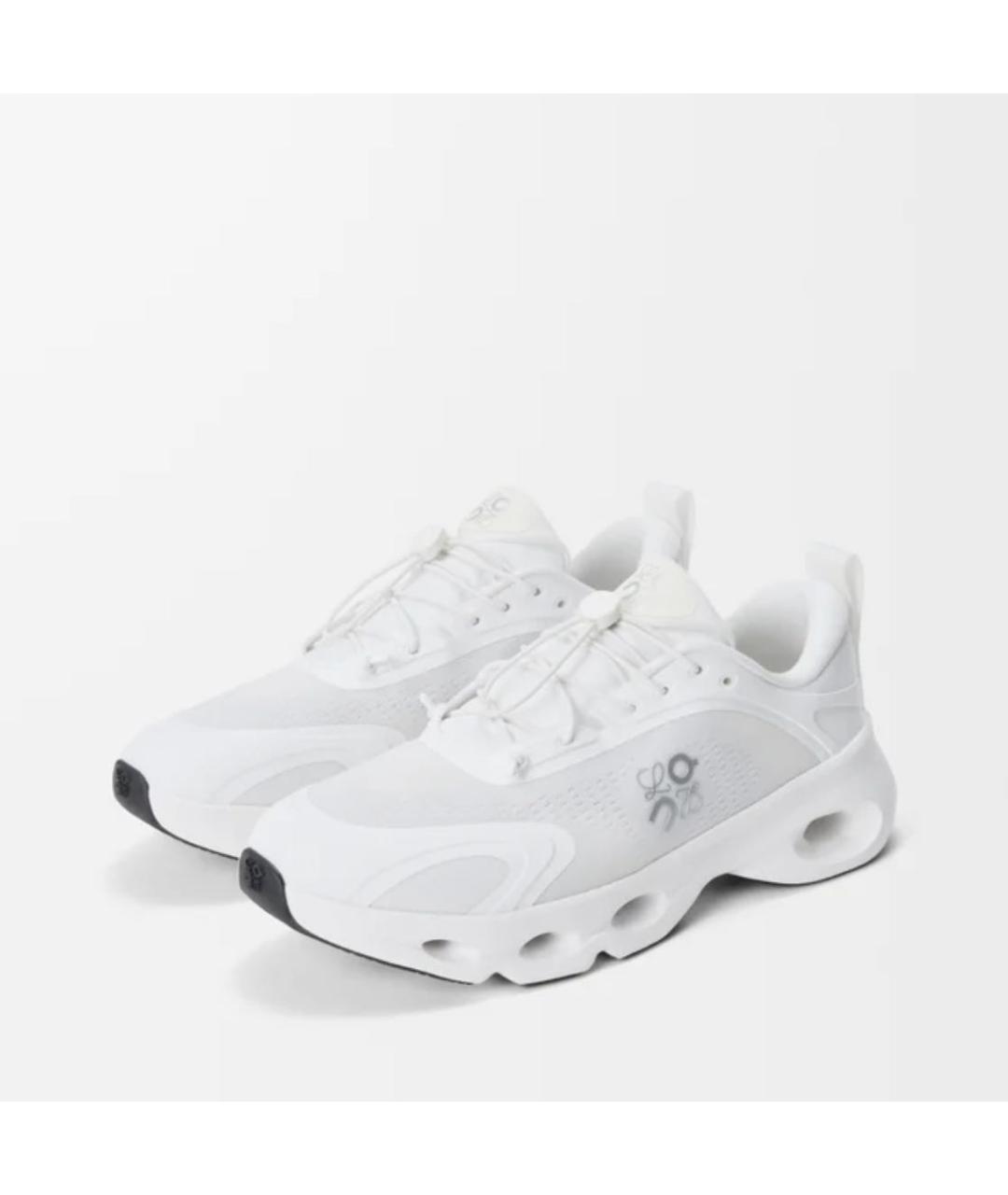 LOEWE Белые текстильные кроссовки, фото 2