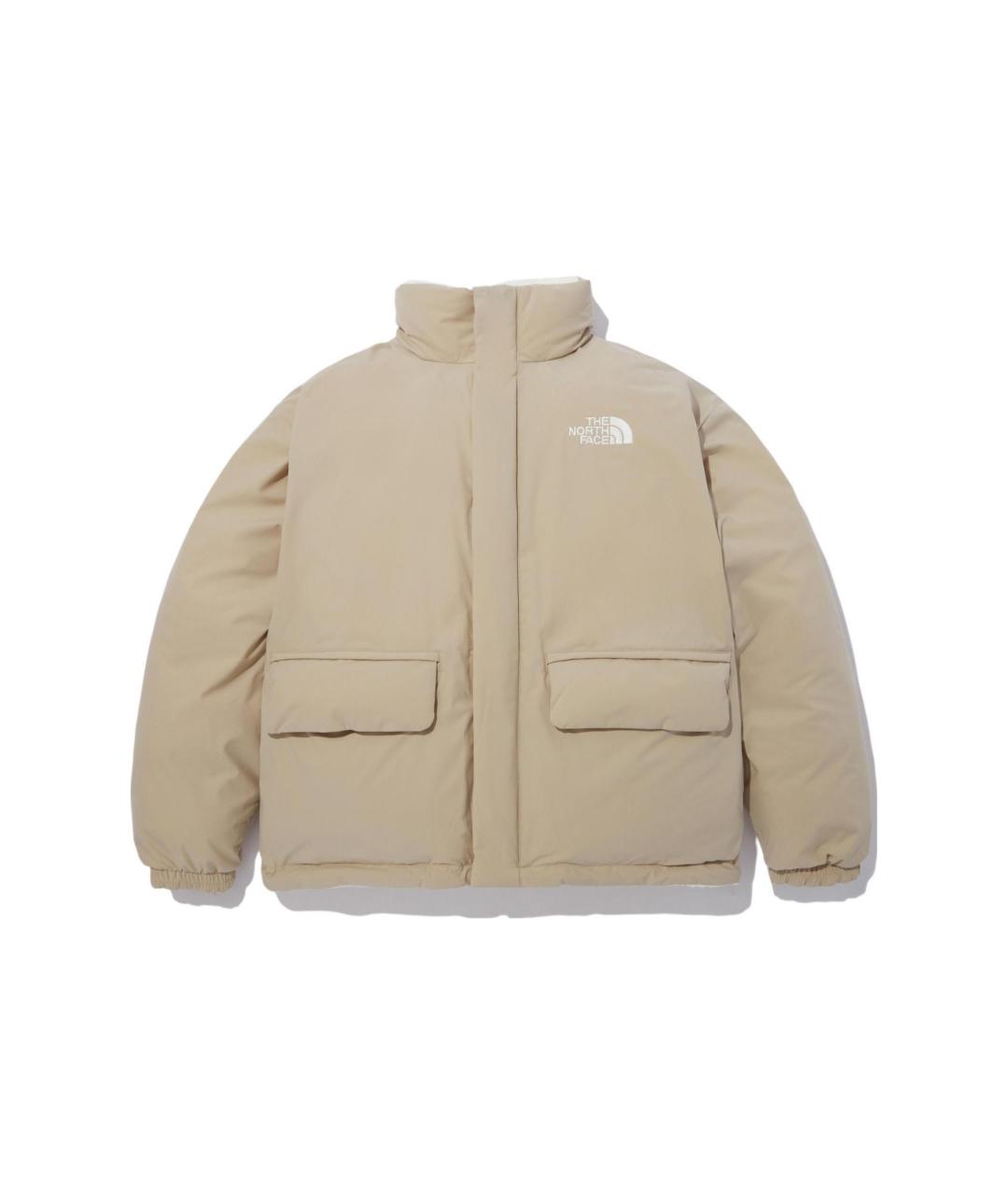 THE NORTH FACE Бежевая полиамидовая куртка, фото 1