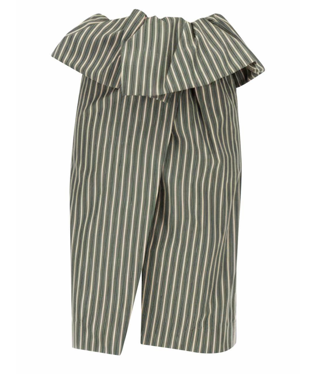 DRIES VAN NOTEN Мульти хлопковая юбка миди, фото 1