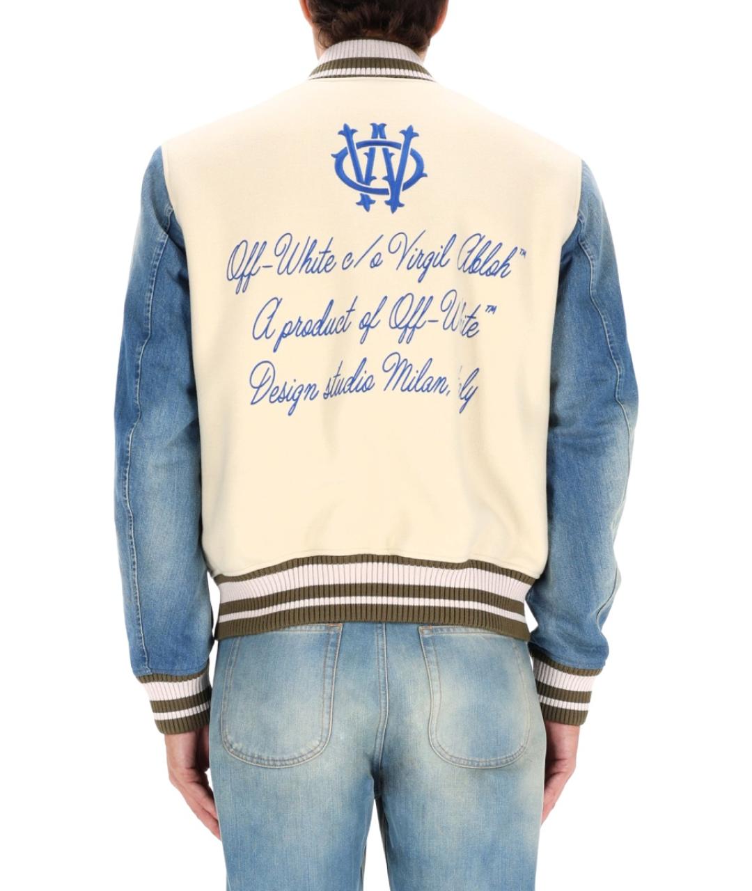 OFF-WHITE Мульти шерстяная куртка, фото 4