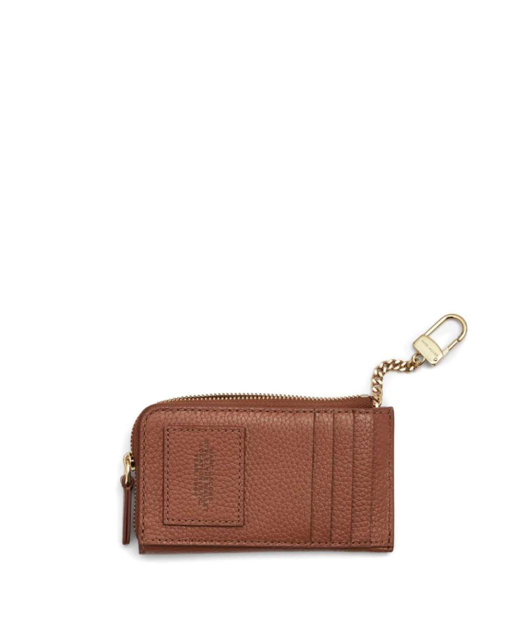 MARC JACOBS Коричневый кожаный кошелек, фото 3