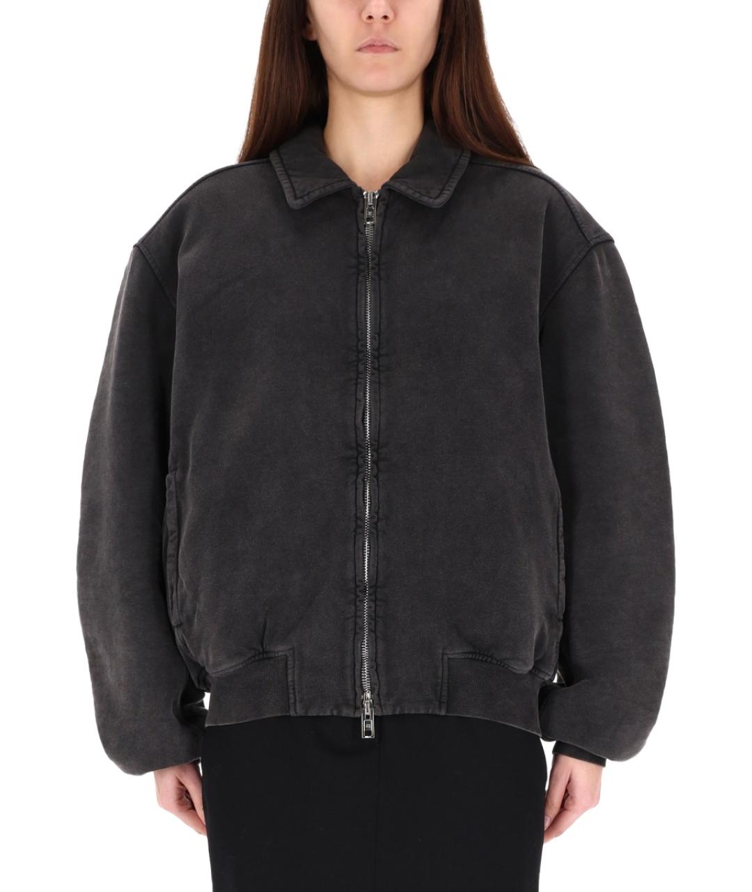 ALEXANDER WANG Черная хлопковая куртка, фото 2