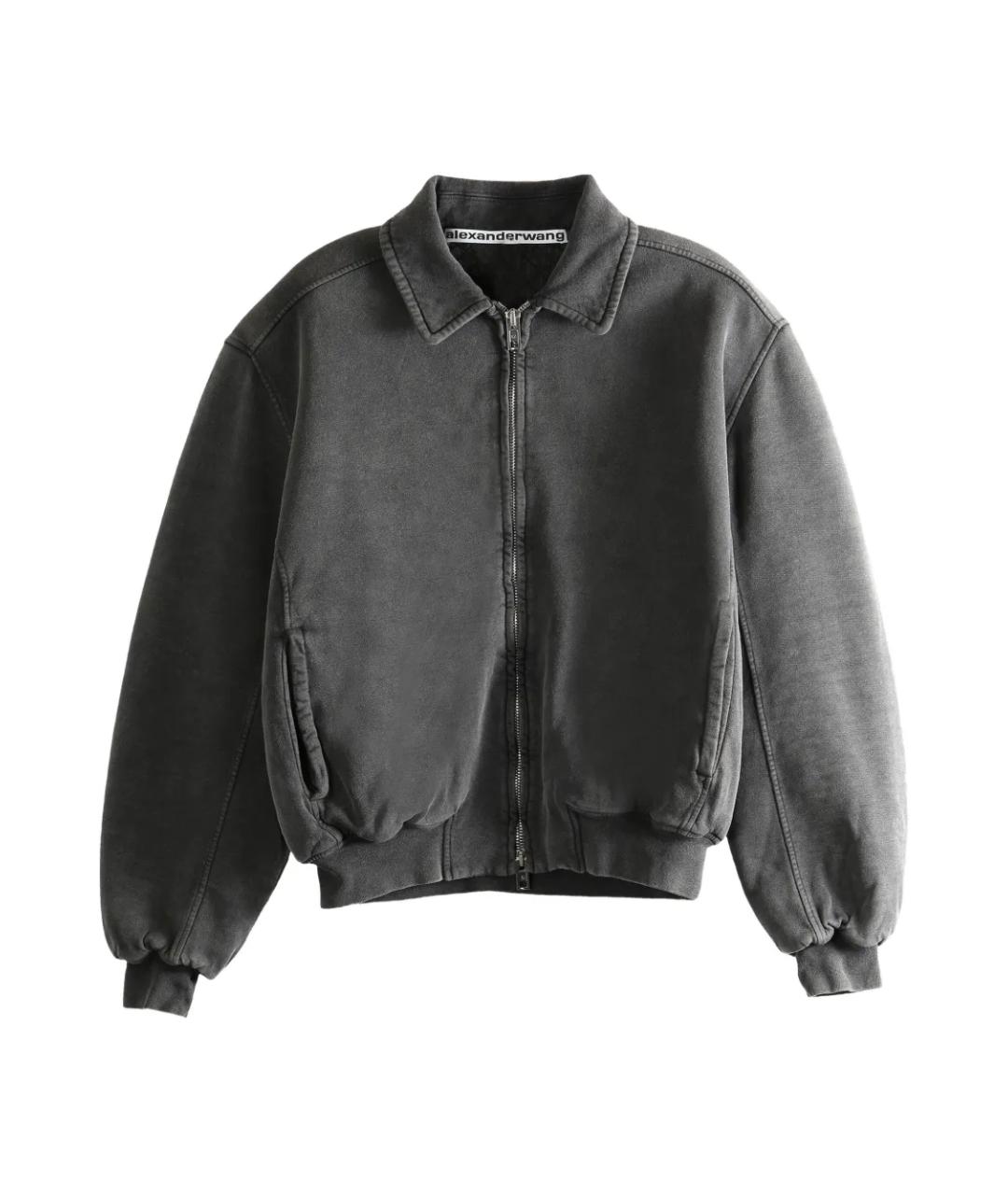 ALEXANDER WANG Черная хлопковая куртка, фото 1