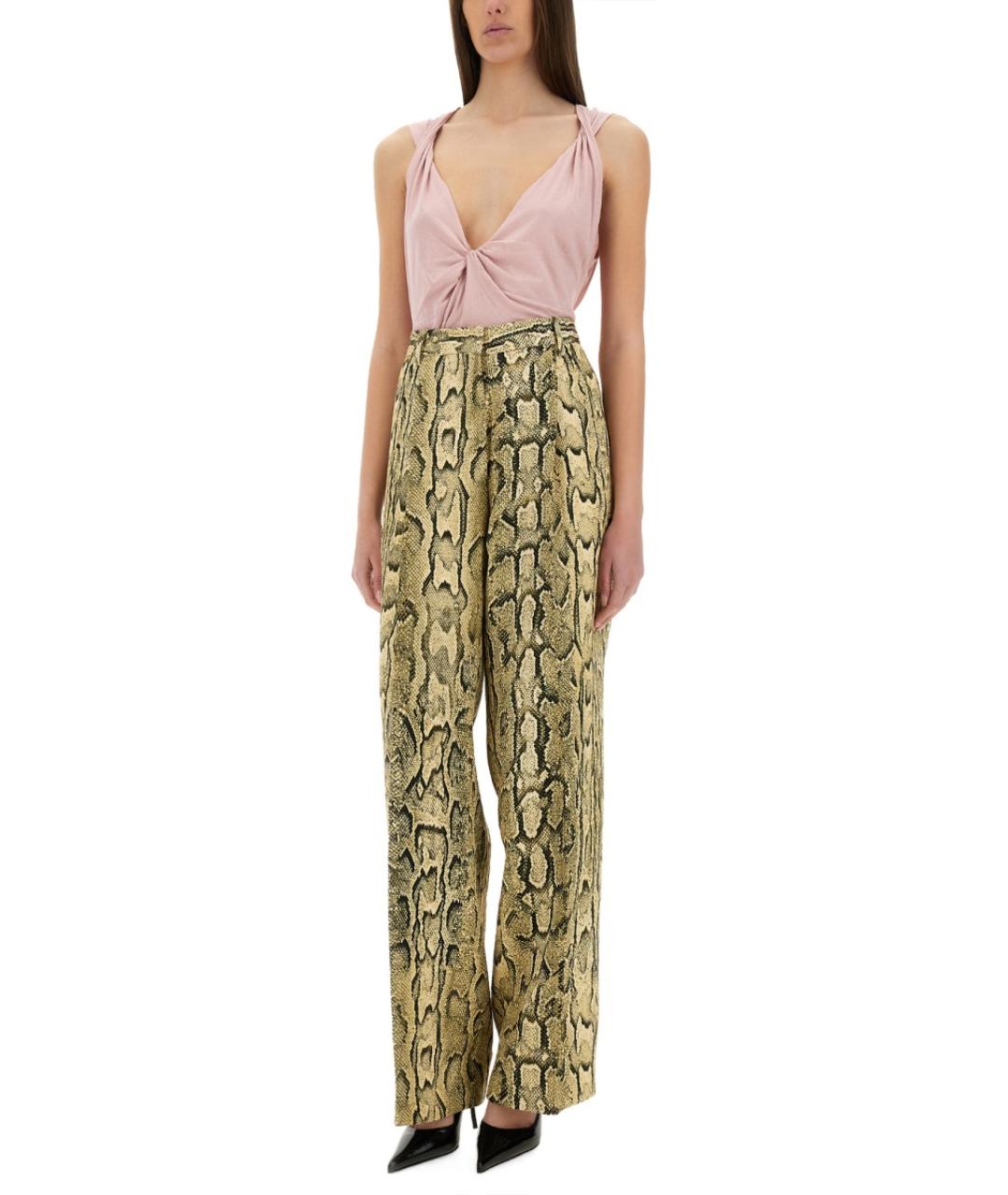 DRIES VAN NOTEN Розовая хлопковая майка, фото 2