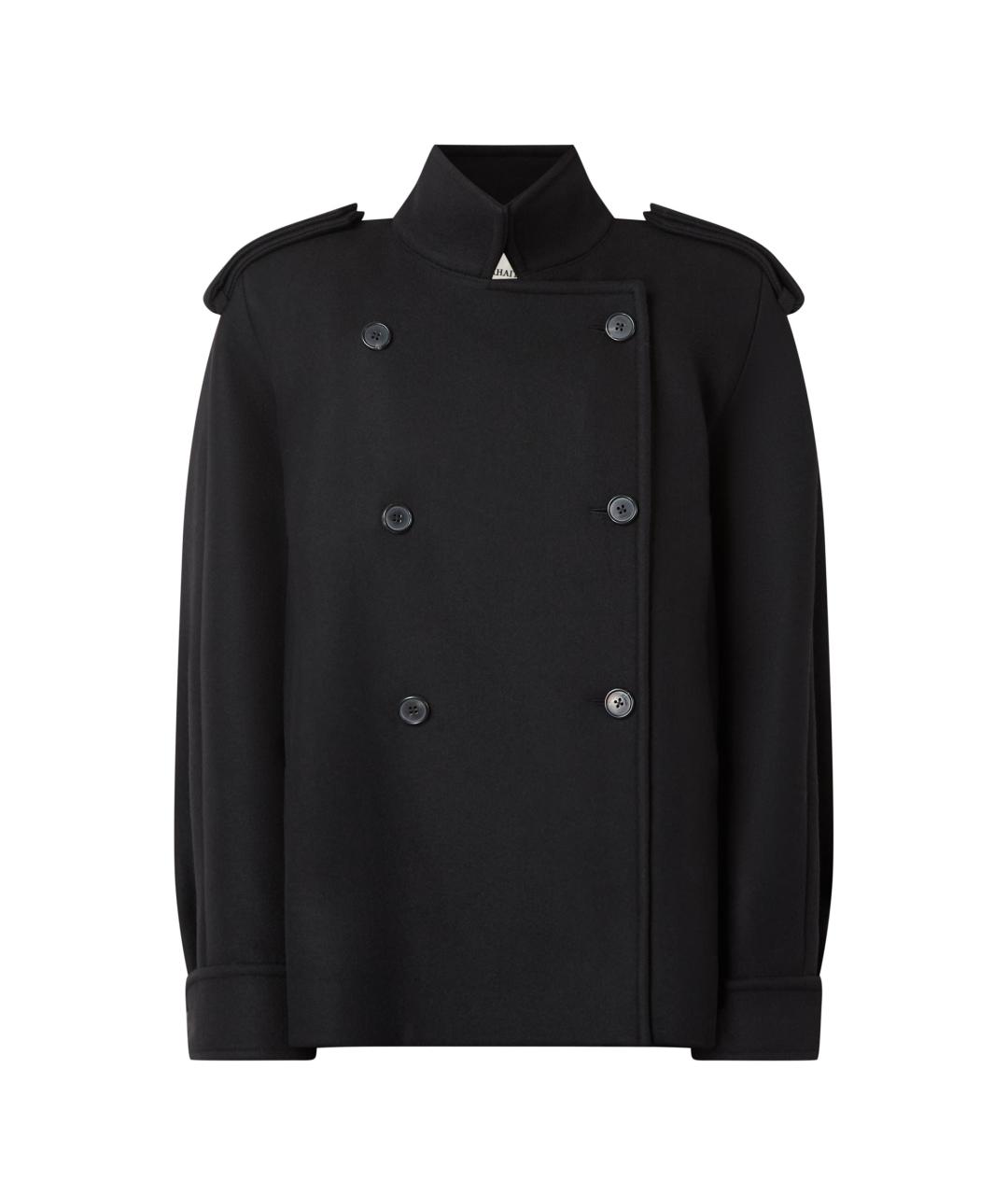 KHAITE Черная шерстяная куртка, фото 1