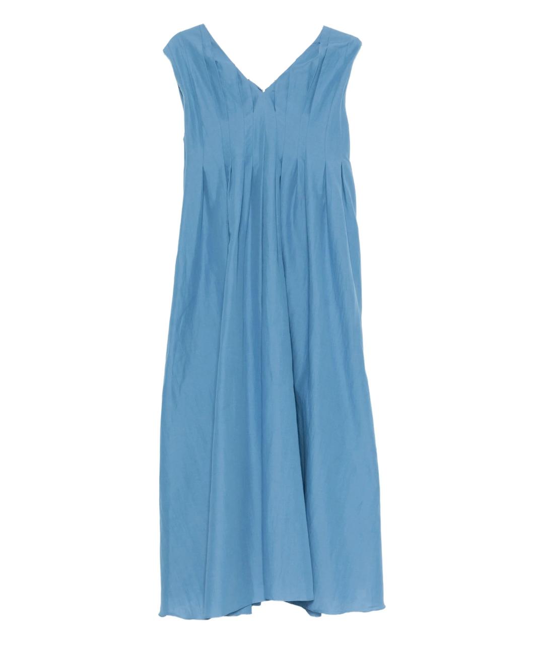 'S MAX MARA Синее повседневное платье, фото 1