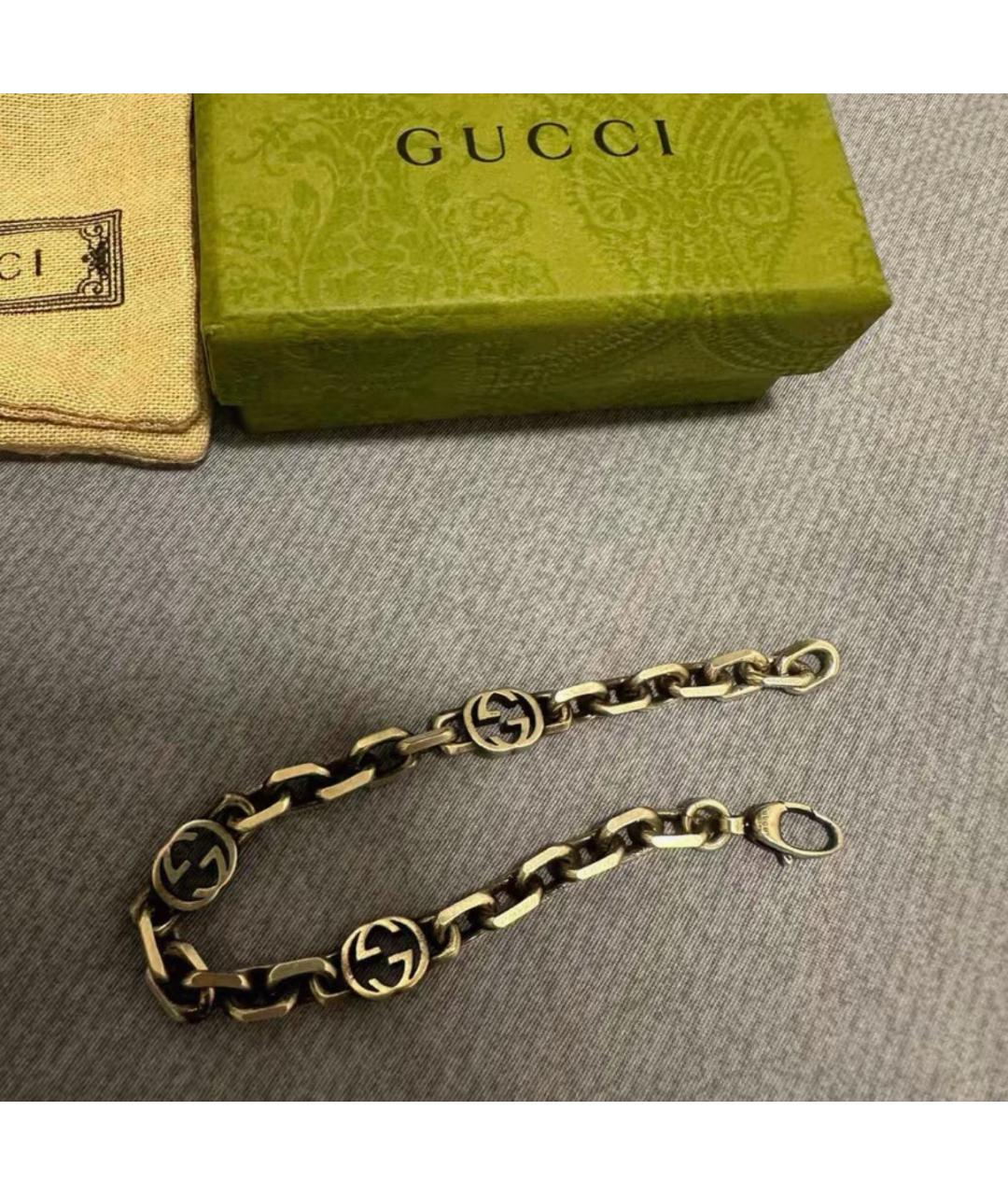 GUCCI Серебряный серебряный браслет, фото 3
