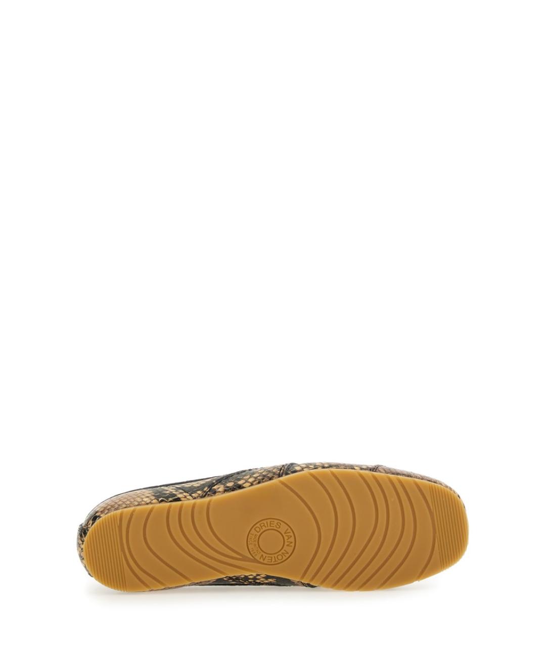 DRIES VAN NOTEN Мульти кожаные кеды, фото 5