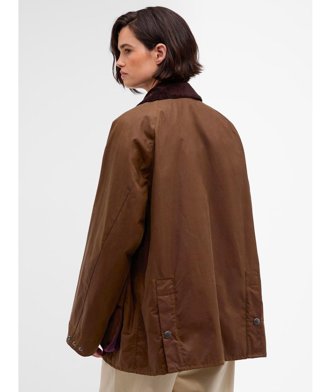 BARBOUR Коричневая хлопковая куртка, фото 3