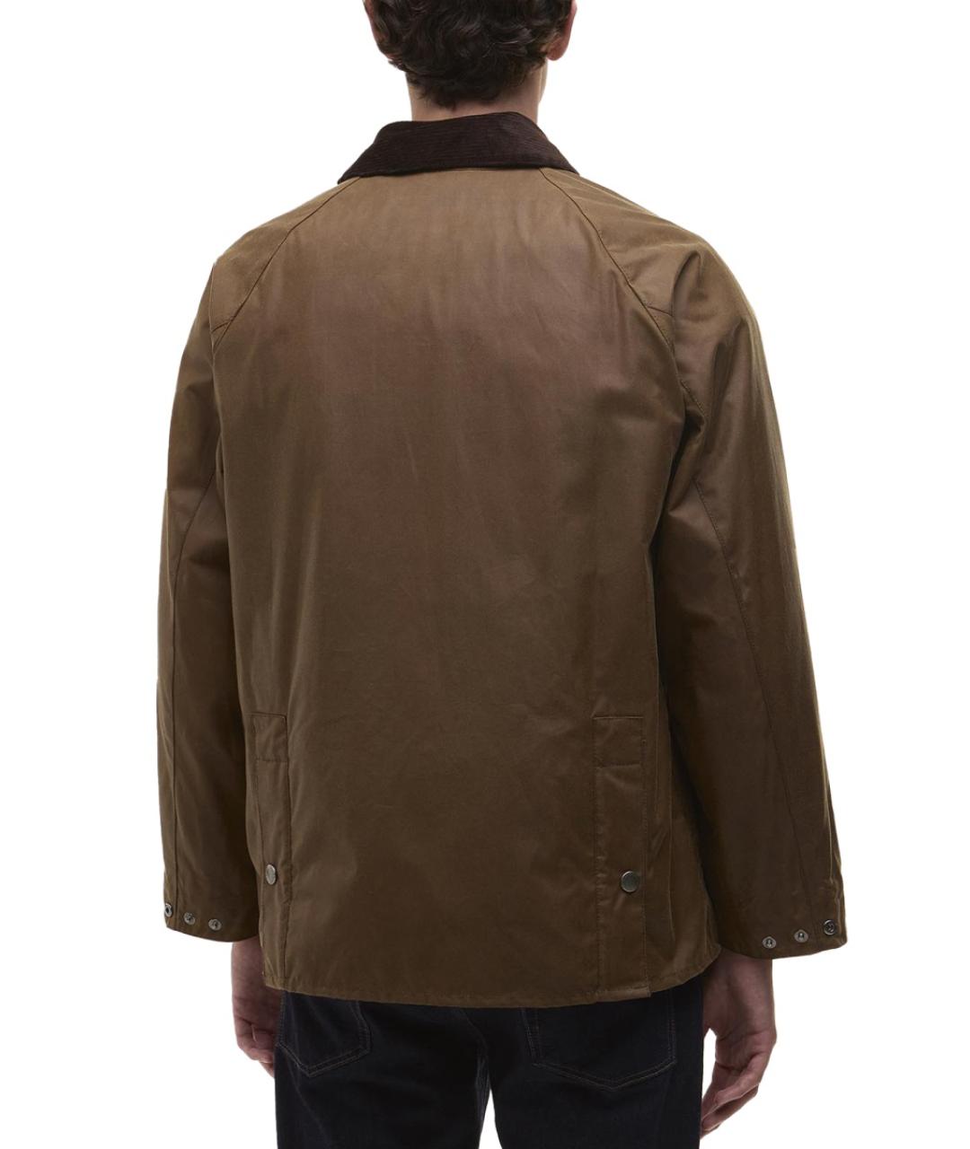 BARBOUR Коричневая хлопковая куртка, фото 5
