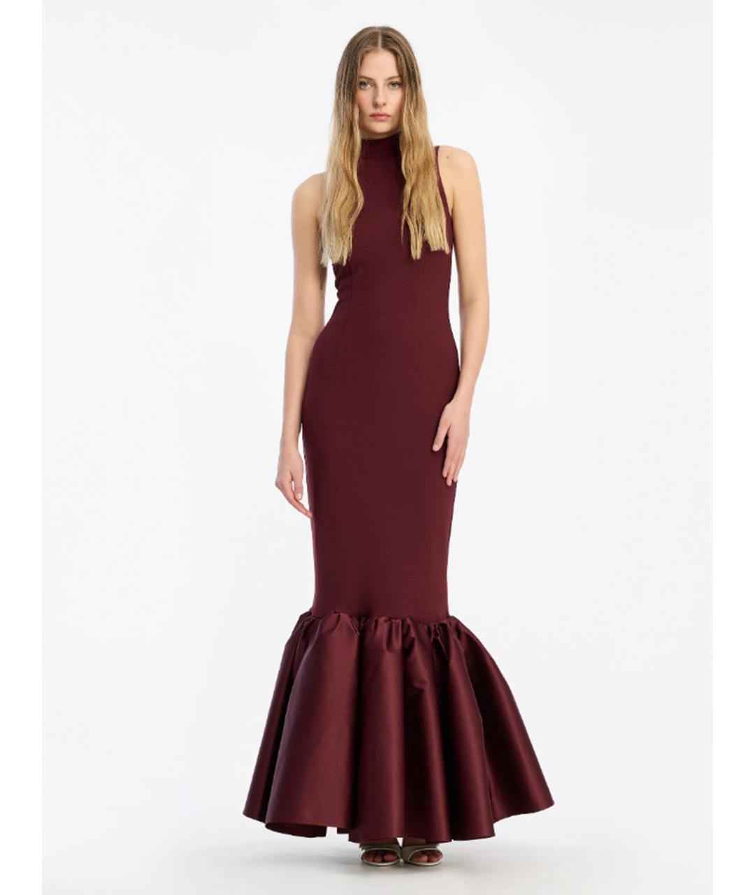 ROTATE Мульти полиэстеровое вечернее платье, фото 3