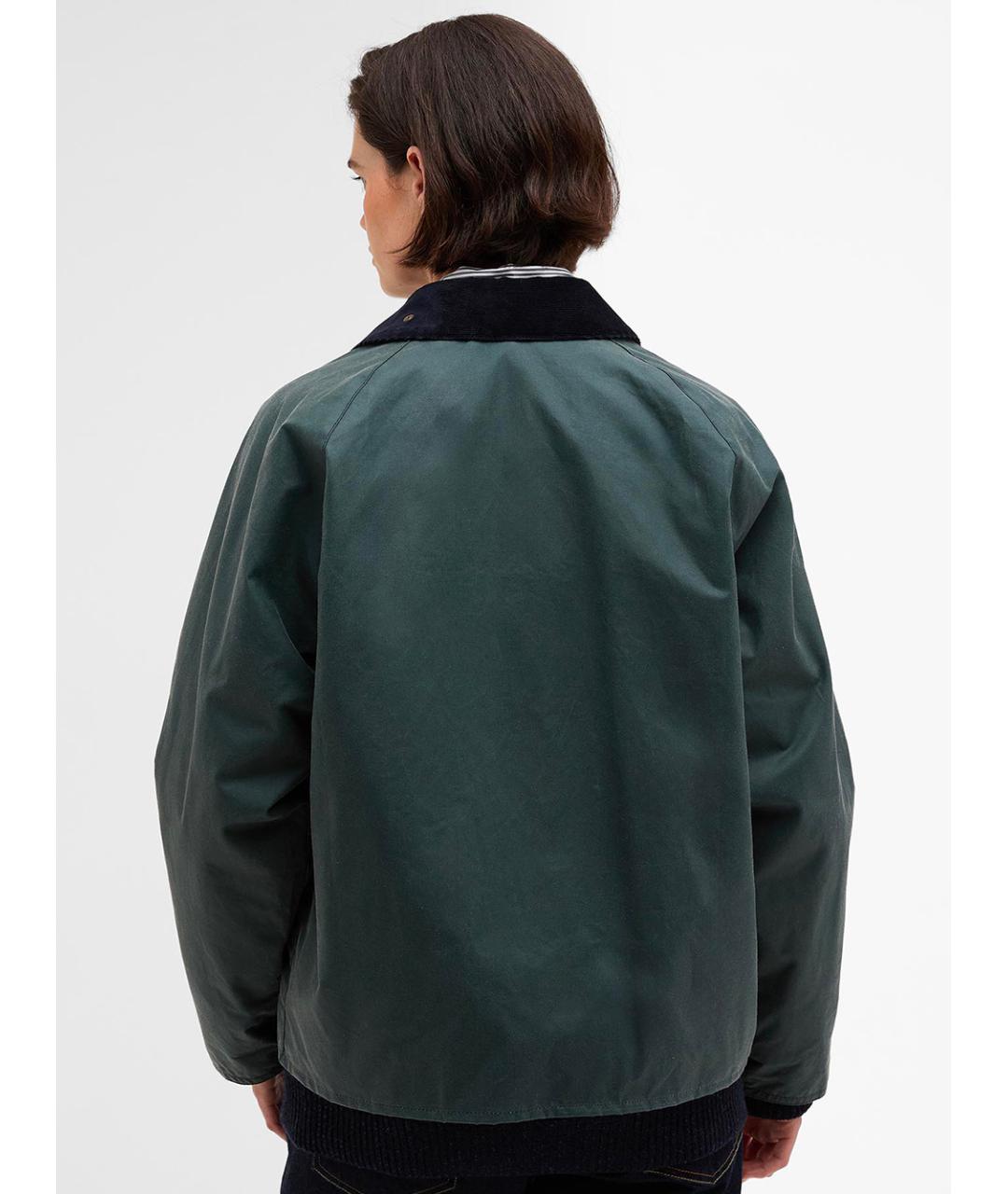 BARBOUR Зеленая хлопковая куртка, фото 3