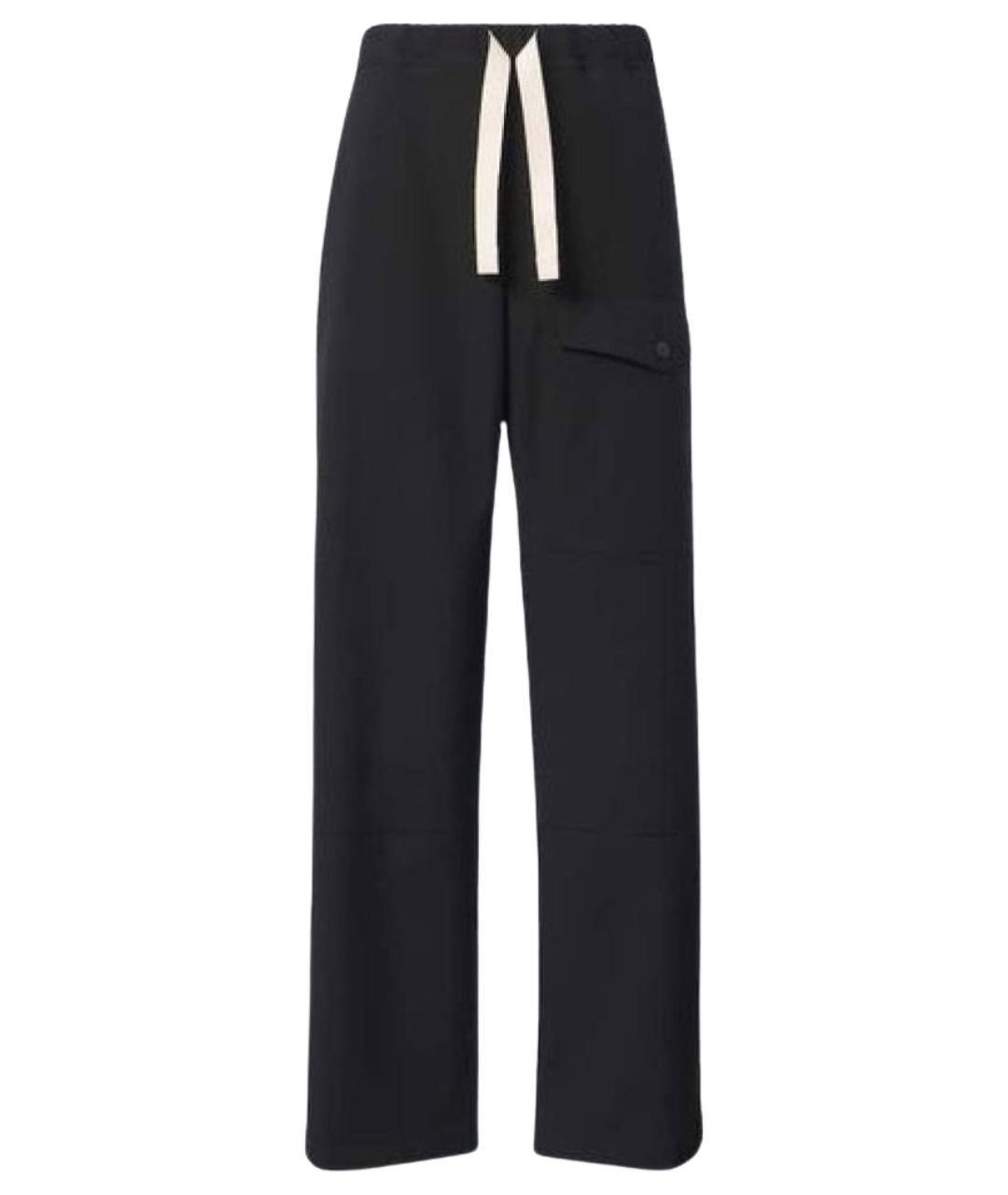 DRIES VAN NOTEN Синие хлопковые повседневные брюки, фото 1