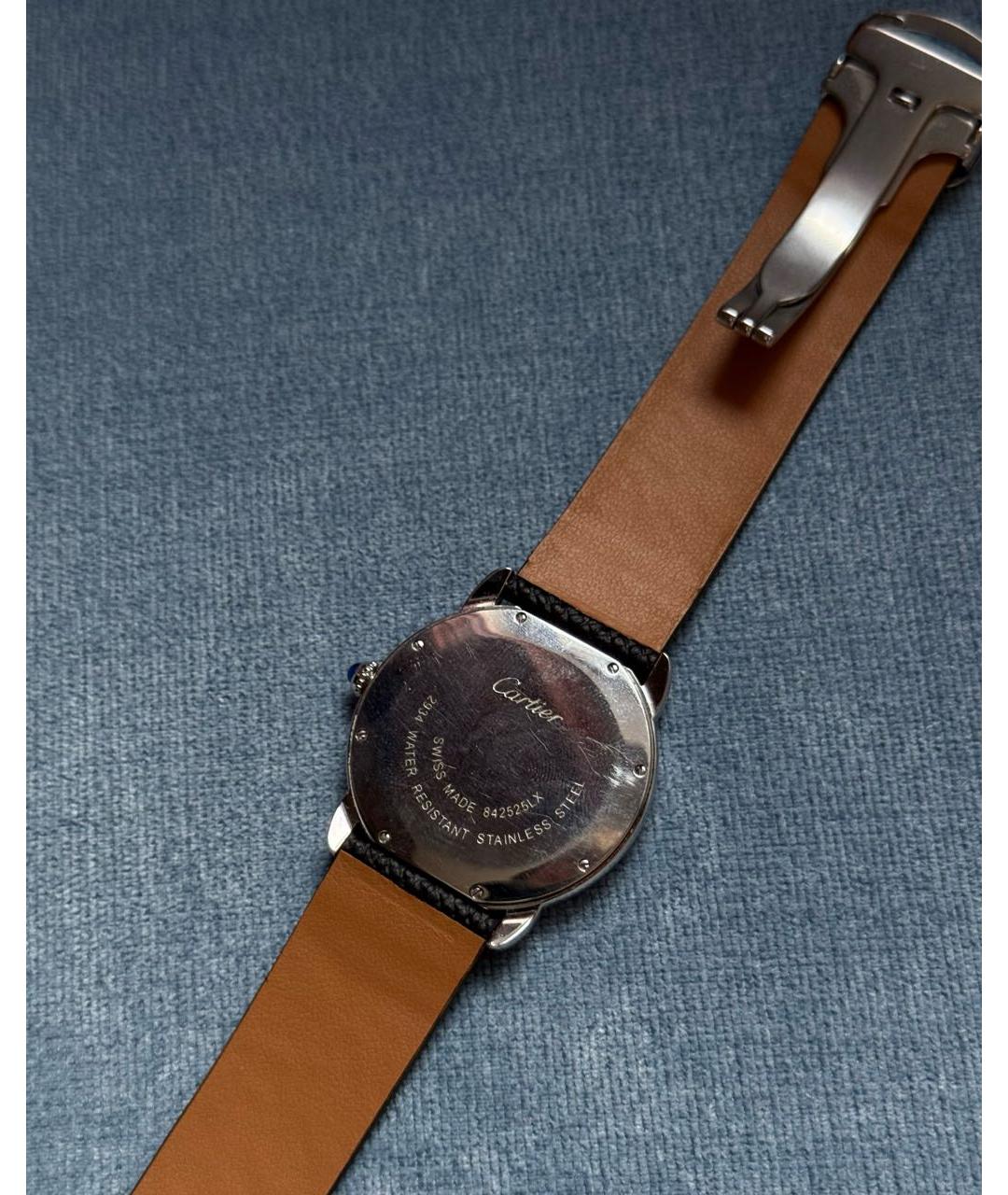 CARTIER Серебряные металлические часы, фото 2