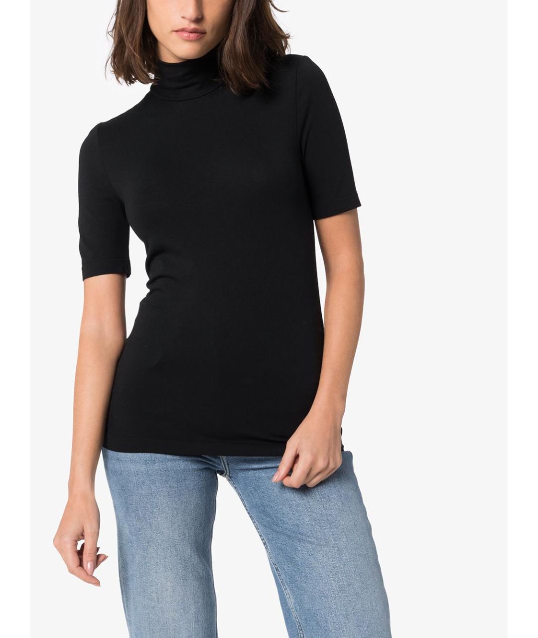 WOLFORD Черная футболка, фото 4